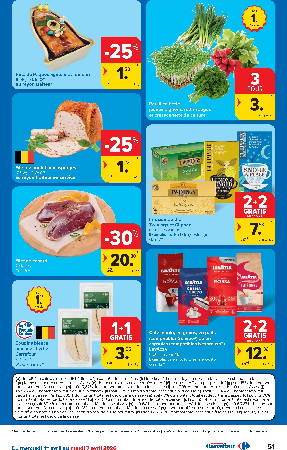 carrefour - De Carrefour Hypermarchés folder geldig vanaf 01/04/2026 t/m 13/04/2026 - page: 51
