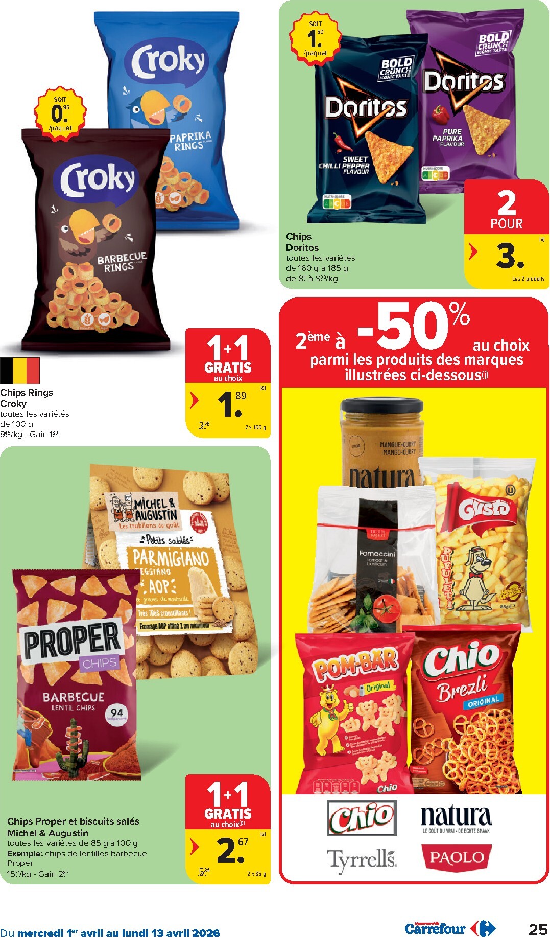 carrefour - De Carrefour Hypermarchés folder geldig vanaf 01/04/2026 t/m 13/04/2026 - page: 25