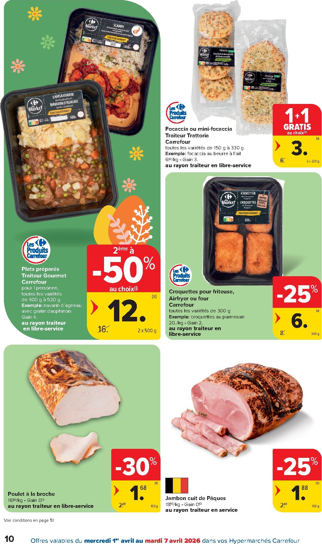 carrefour - De Carrefour Hypermarchés folder geldig vanaf 01/04/2026 t/m 13/04/2026 - page: 10