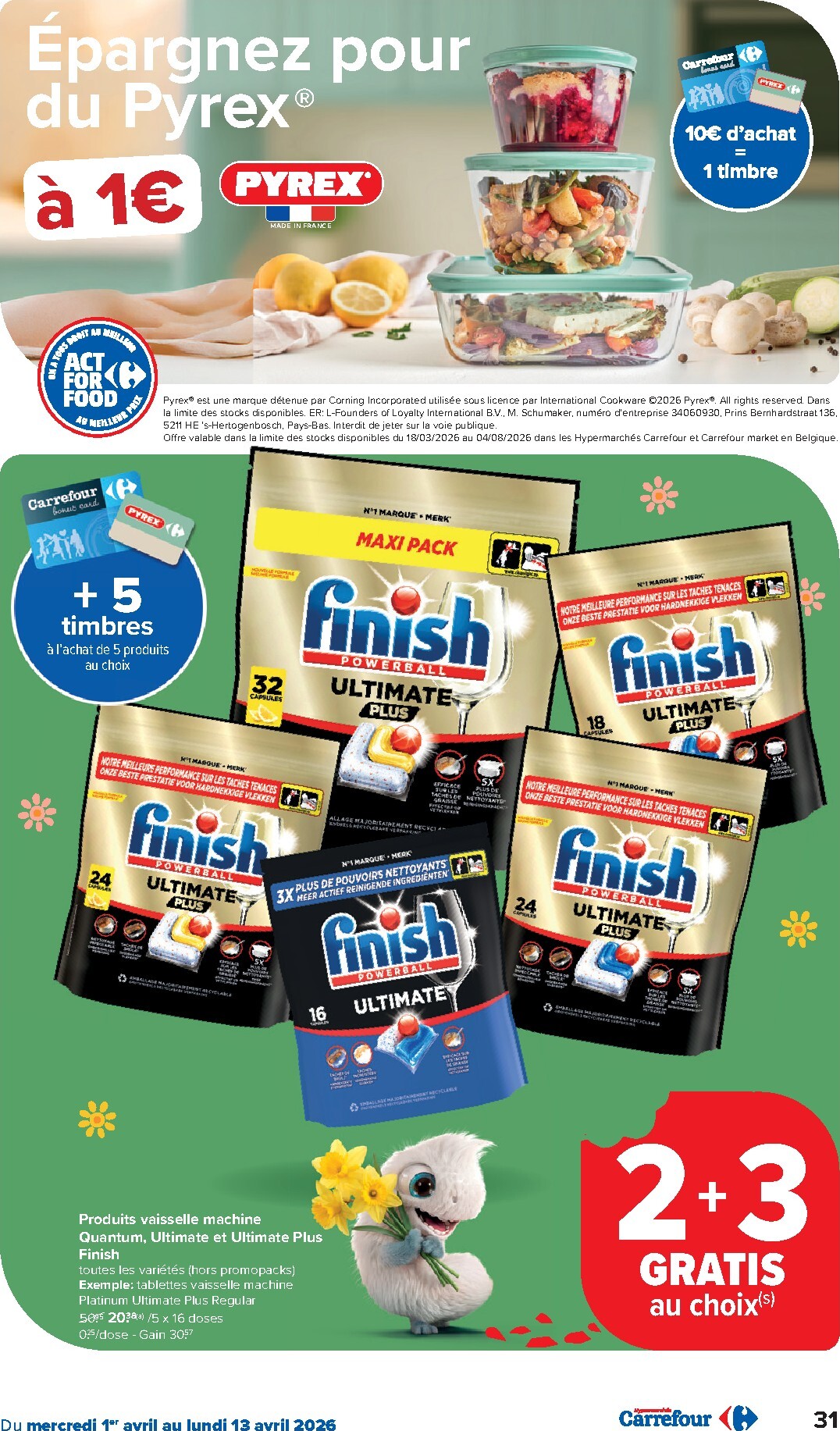 carrefour - De Carrefour Hypermarchés folder geldig vanaf 01/04/2026 t/m 13/04/2026 - page: 31