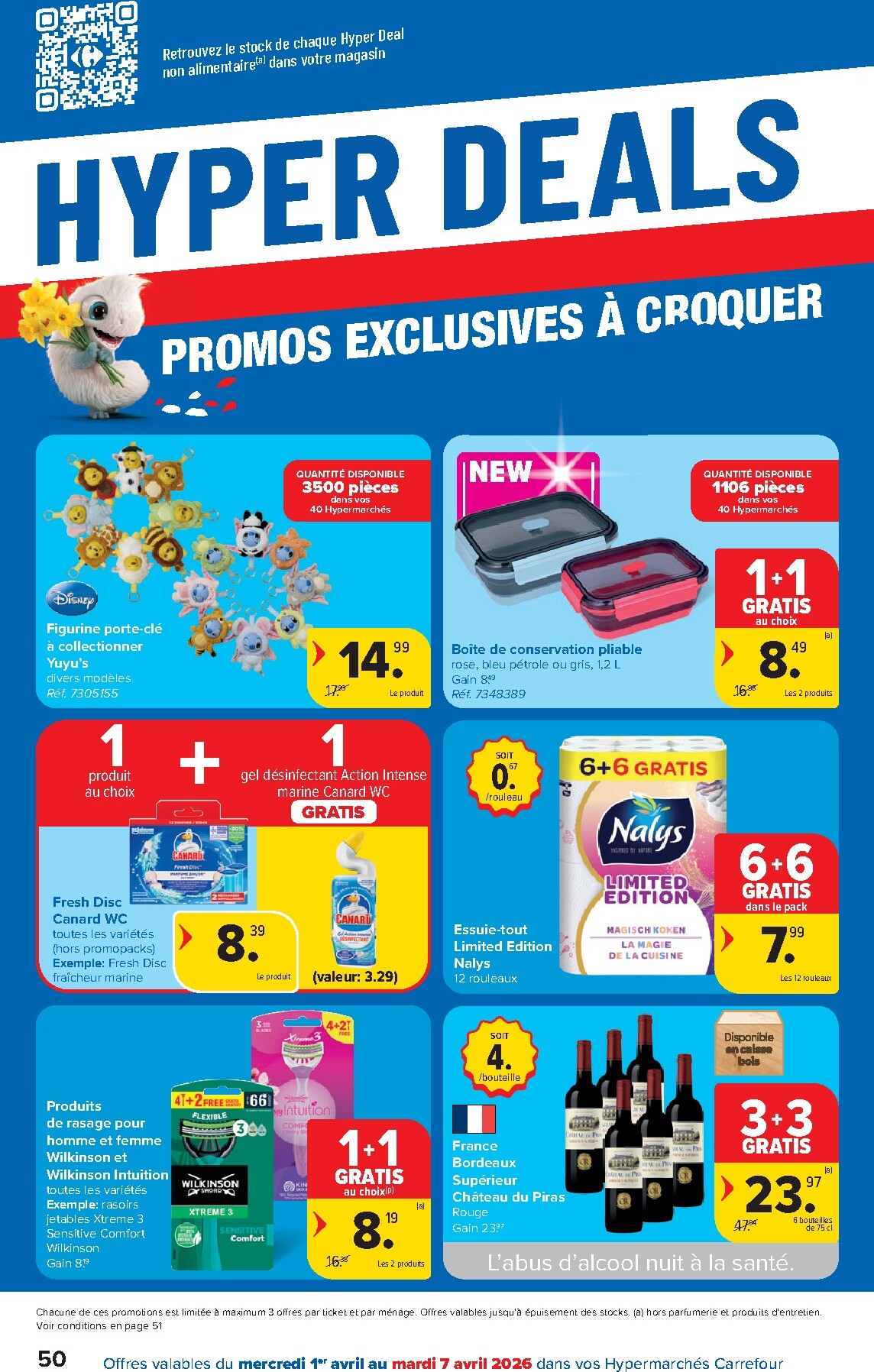 carrefour - De Carrefour Hypermarchés folder geldig vanaf 01/04/2026 t/m 13/04/2026 - page: 50