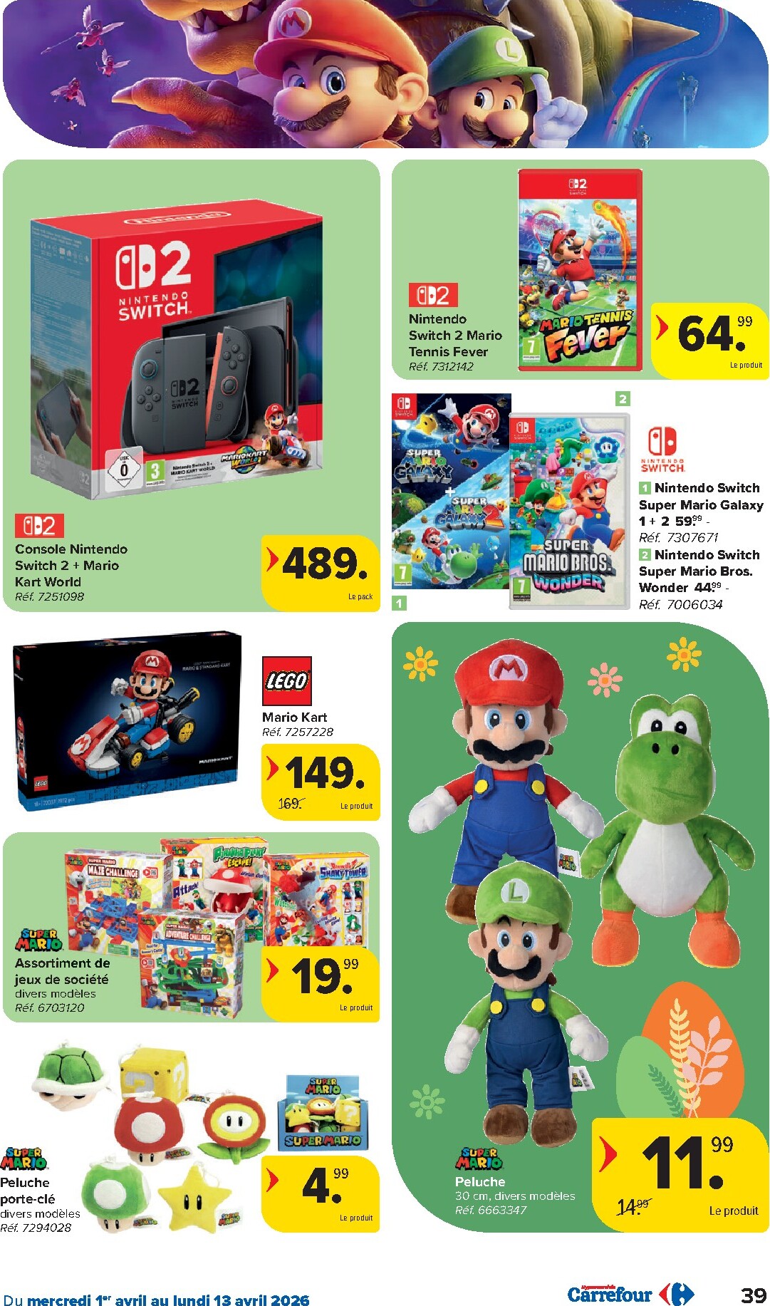 carrefour - De Carrefour Hypermarchés folder geldig vanaf 01/04/2026 t/m 13/04/2026 - page: 39