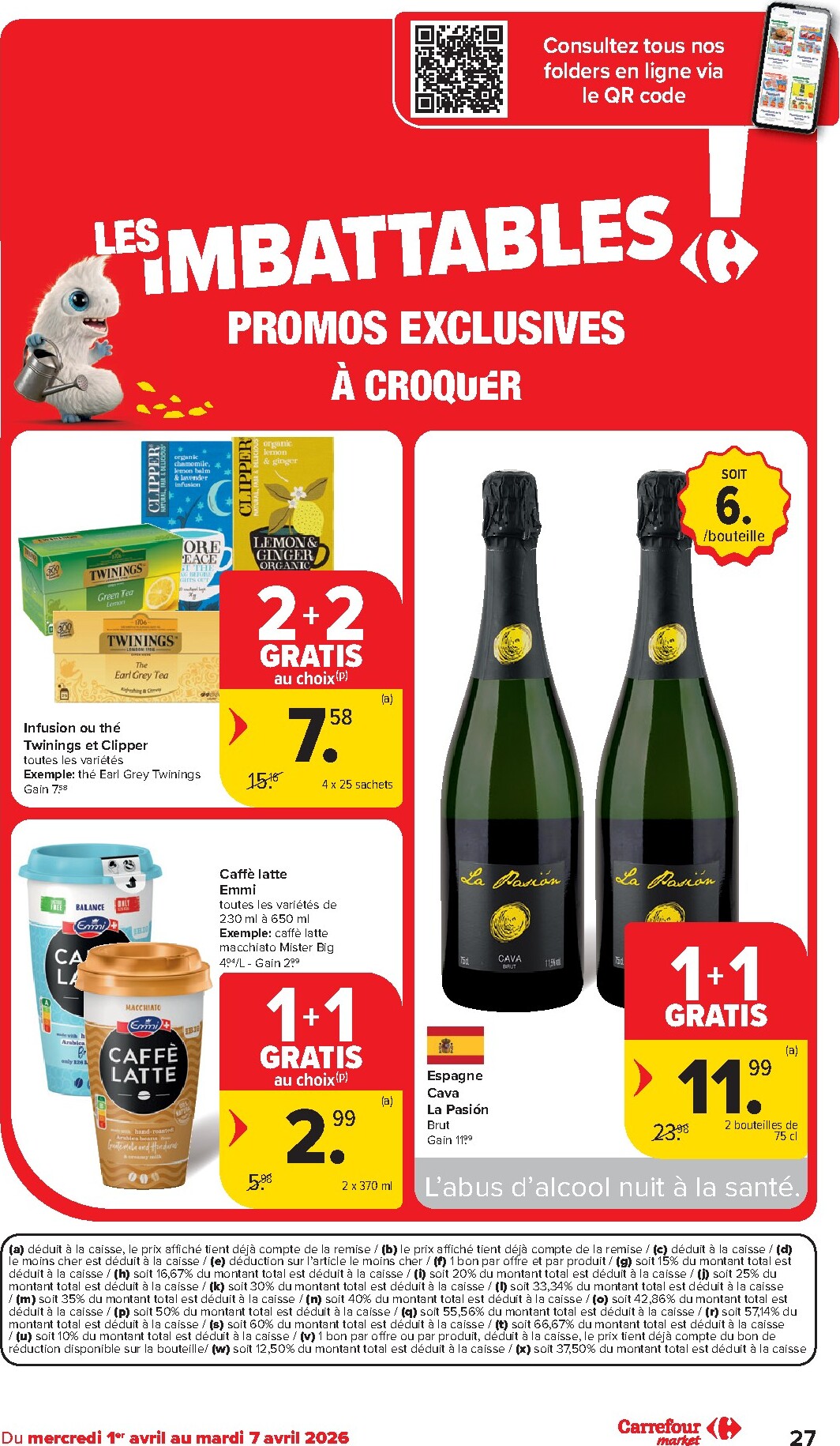 carrefour - De Carrefour Market folder geldig vanaf 01/04/2026 t/m 07/04/2026 - page: 27