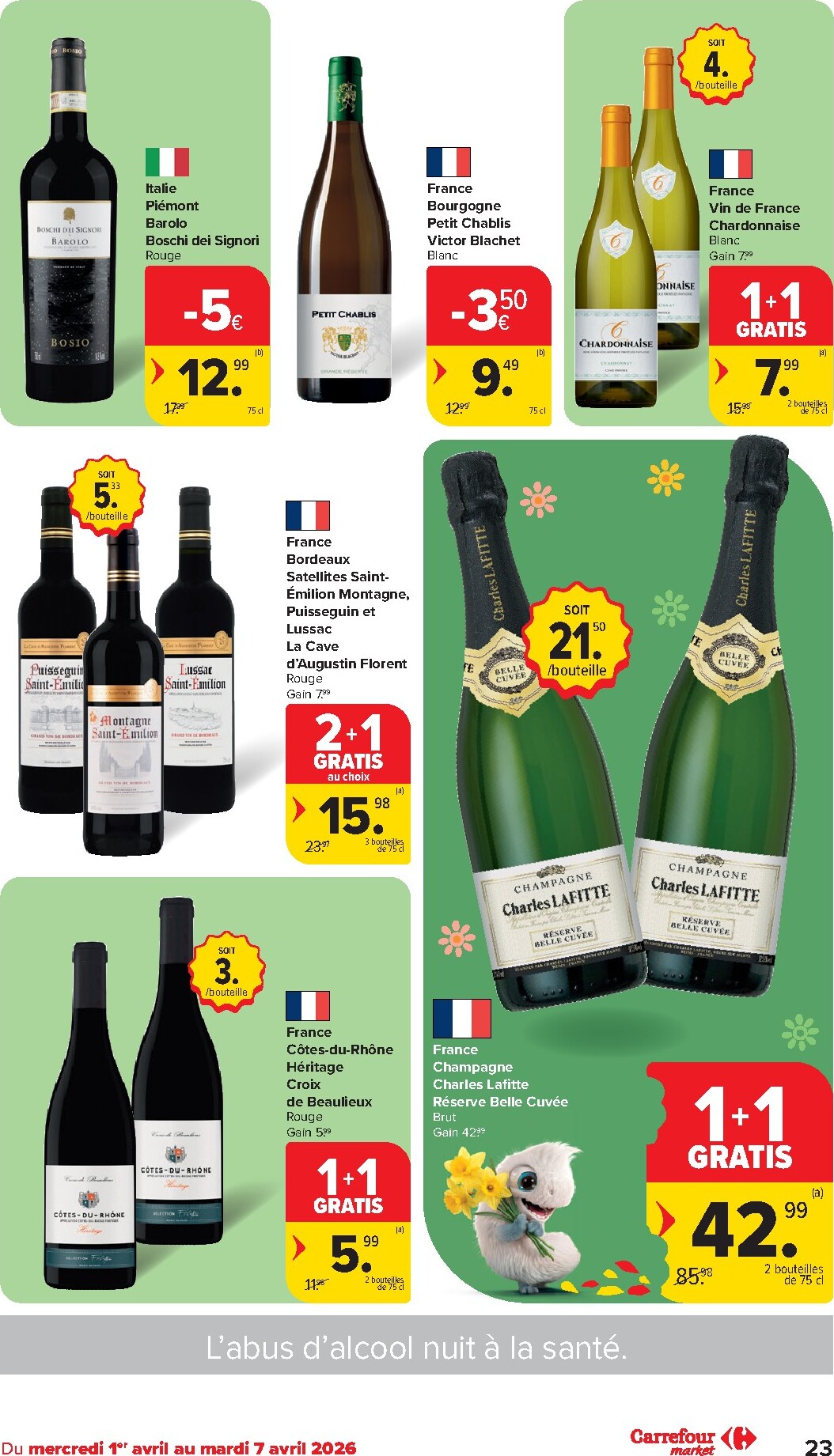 carrefour - De Carrefour Market folder geldig vanaf 01/04/2026 t/m 07/04/2026 - page: 23
