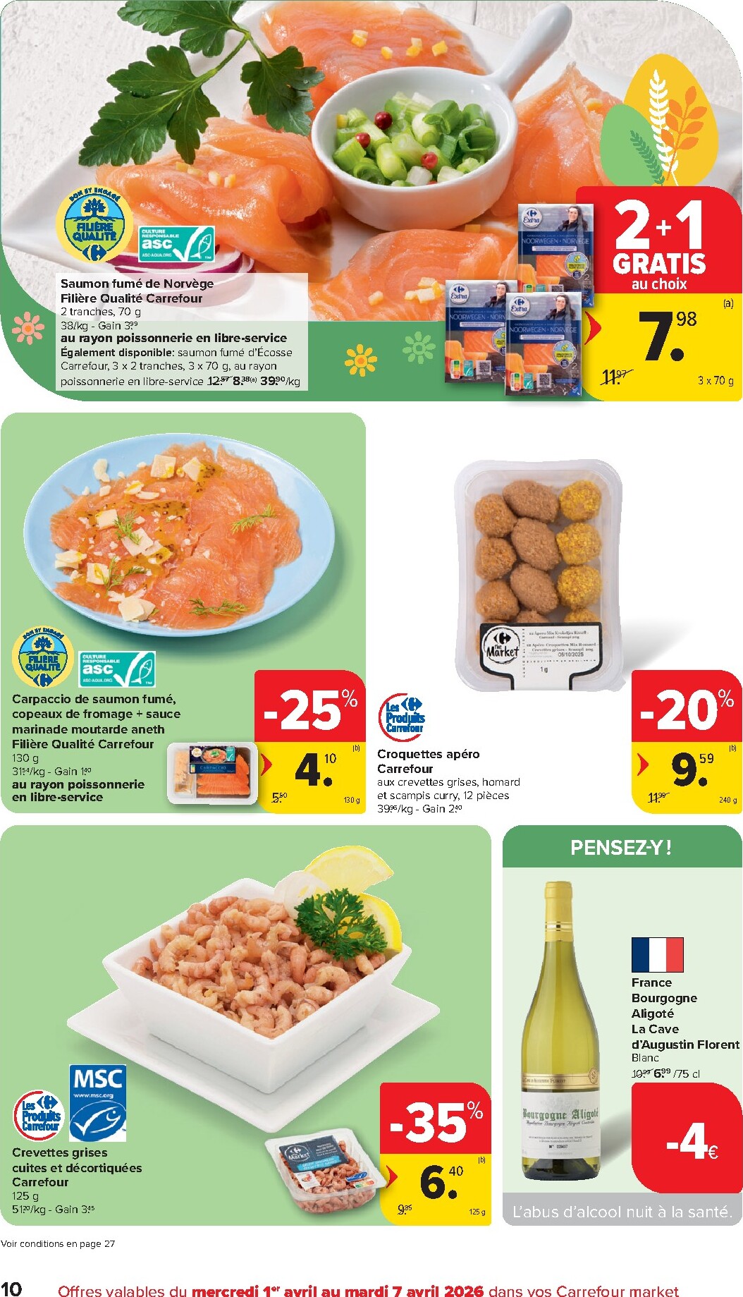 carrefour - De Carrefour Market folder geldig vanaf 01/04/2026 t/m 07/04/2026 - page: 10
