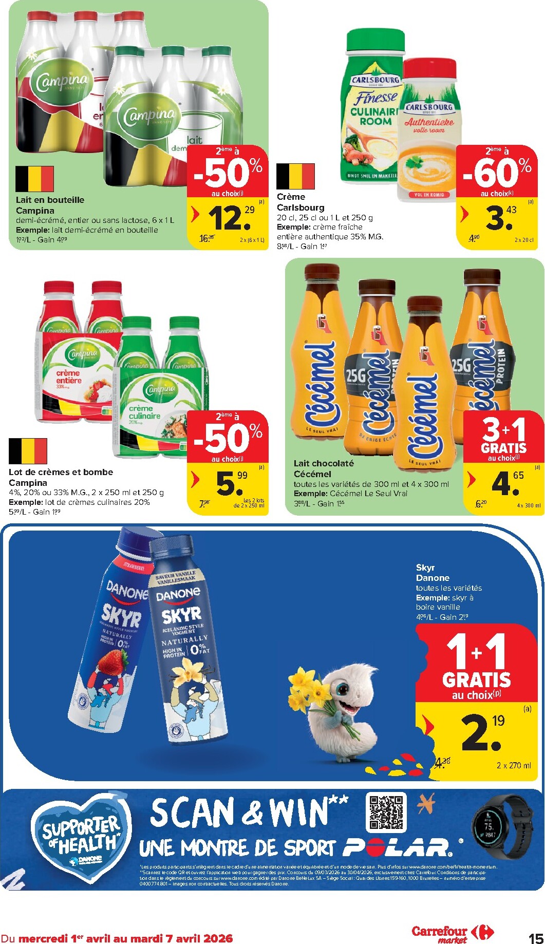 carrefour - De Carrefour Market folder geldig vanaf 01/04/2026 t/m 07/04/2026 - page: 15