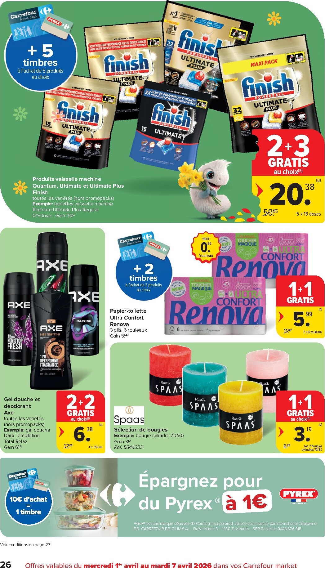 carrefour - De Carrefour Market folder geldig vanaf 01/04/2026 t/m 07/04/2026 - page: 26