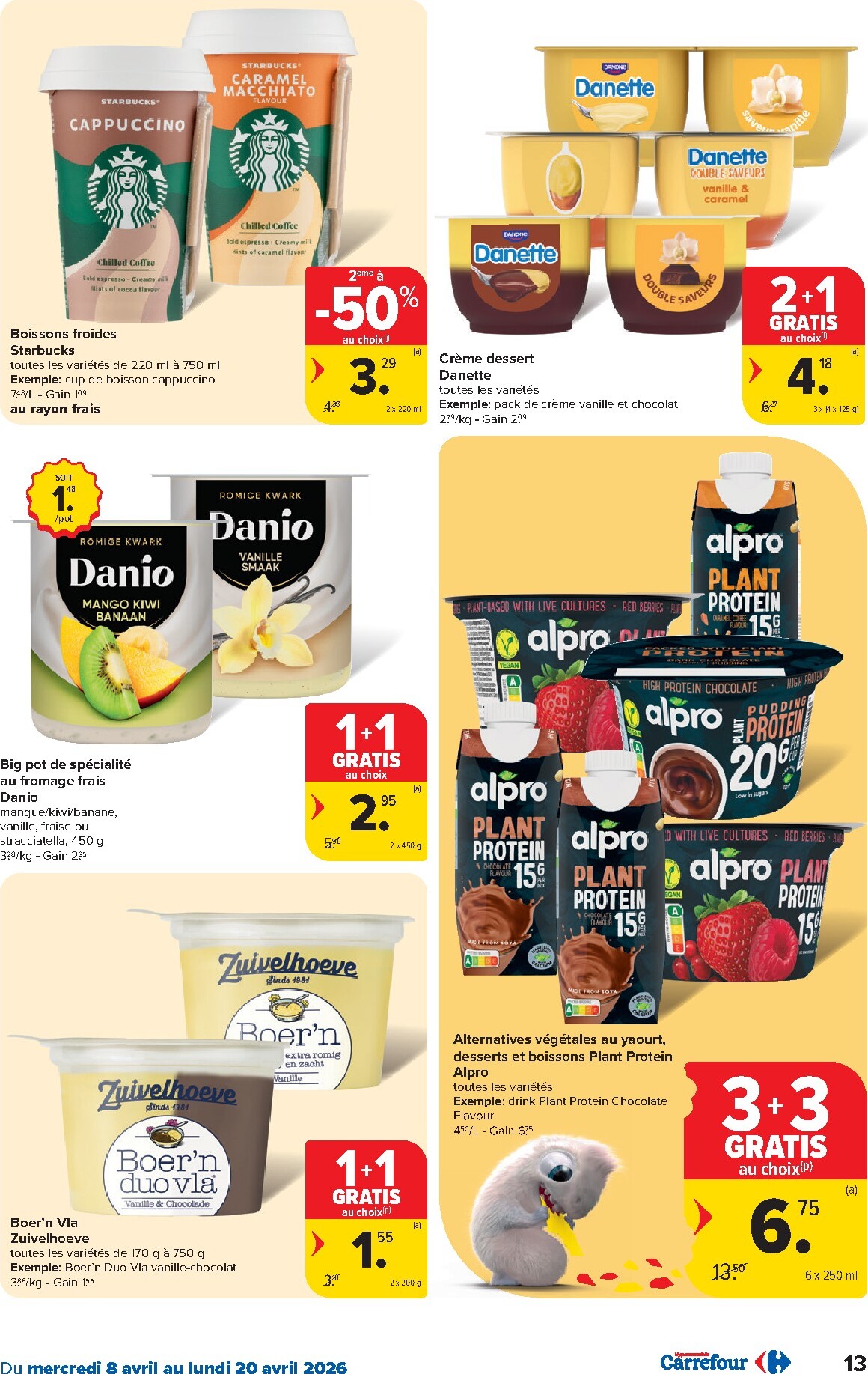 carrefour - De Carrefour Hypermarchés folder geldig vanaf 08/04/2026 t/m 20/04/2026 - page: 13