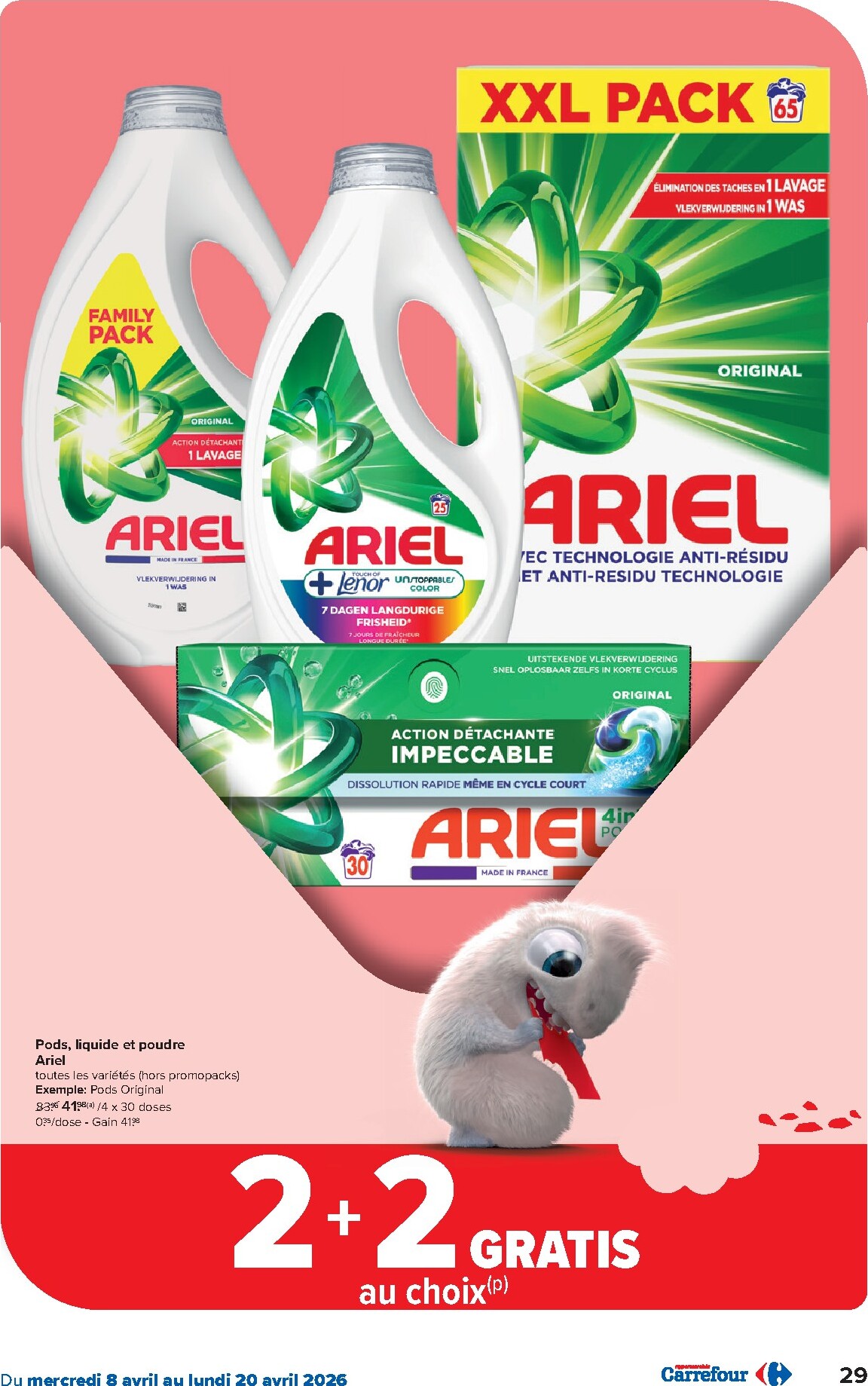 carrefour - De Carrefour Hypermarchés folder geldig vanaf 08/04/2026 t/m 20/04/2026 - page: 29