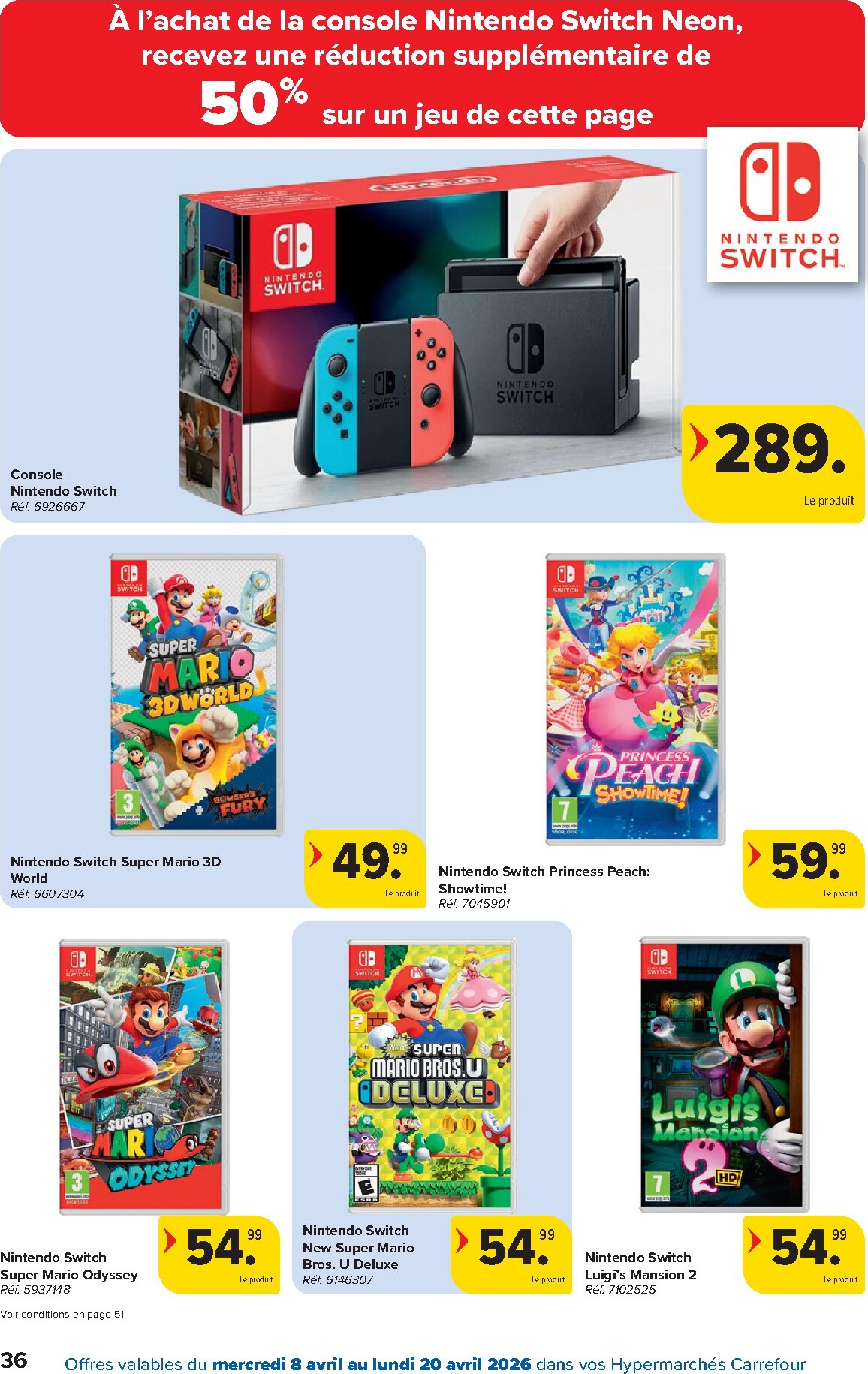 carrefour - De Carrefour Hypermarchés folder geldig vanaf 08/04/2026 t/m 20/04/2026 - page: 36