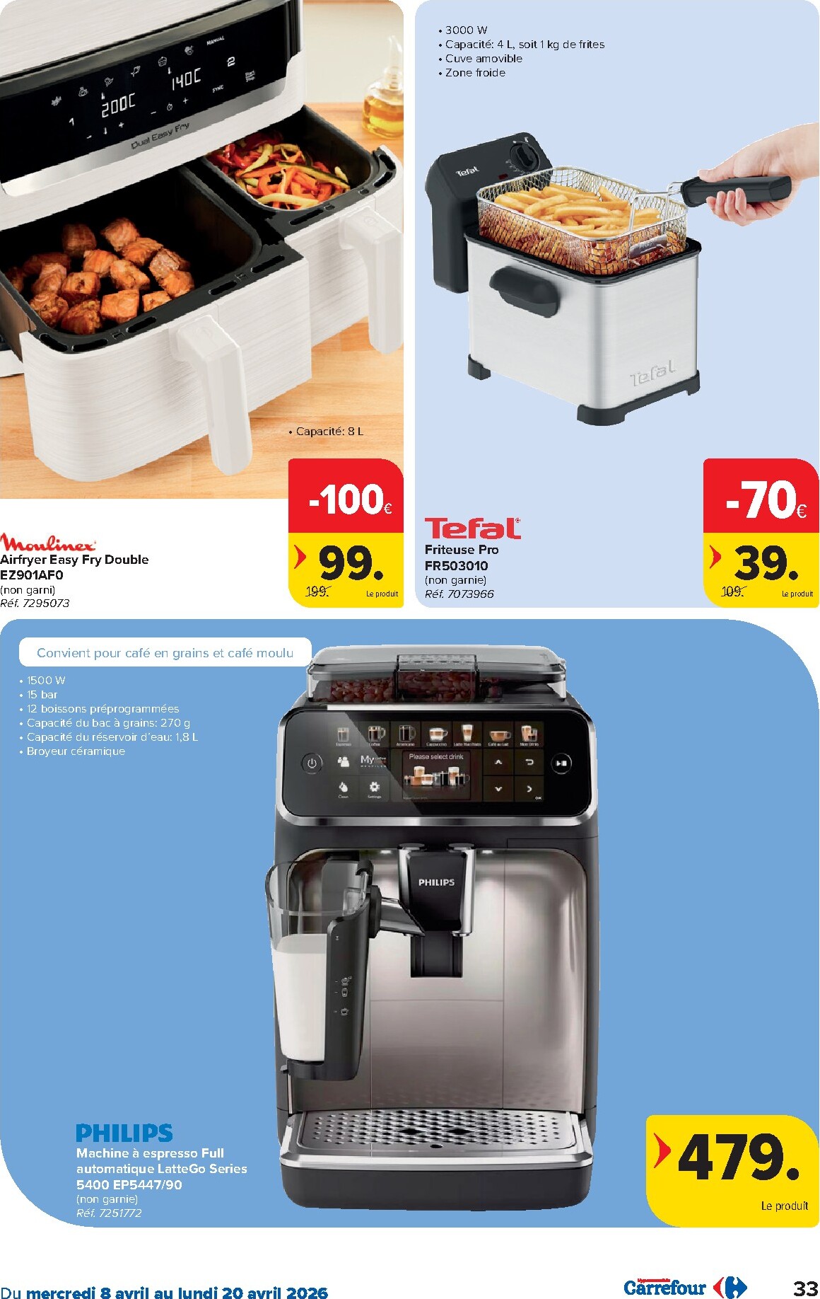 carrefour - De Carrefour Hypermarchés folder geldig vanaf 08/04/2026 t/m 20/04/2026 - page: 33