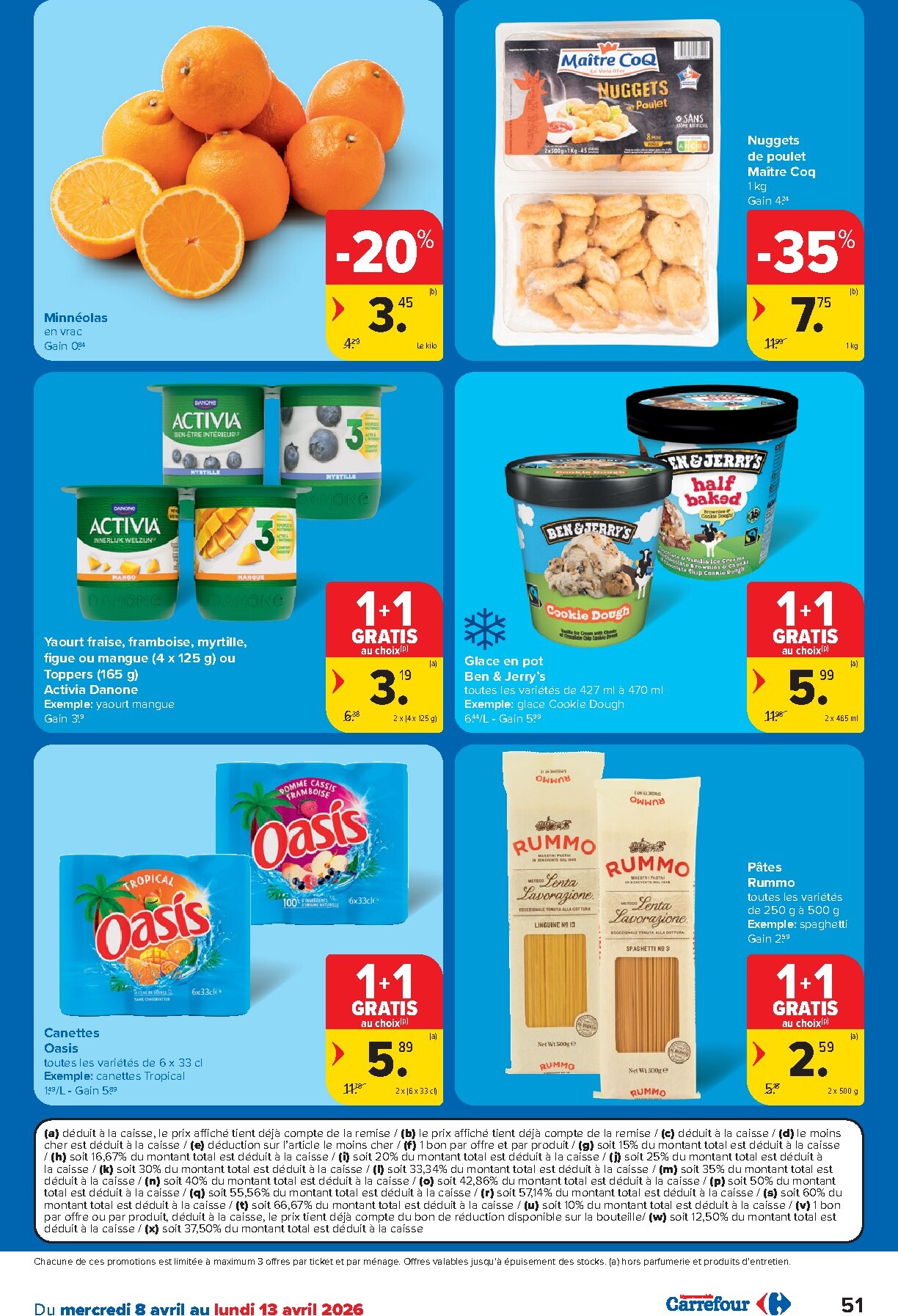 carrefour - De Carrefour Hypermarchés folder geldig vanaf 08/04/2026 t/m 20/04/2026 - page: 51