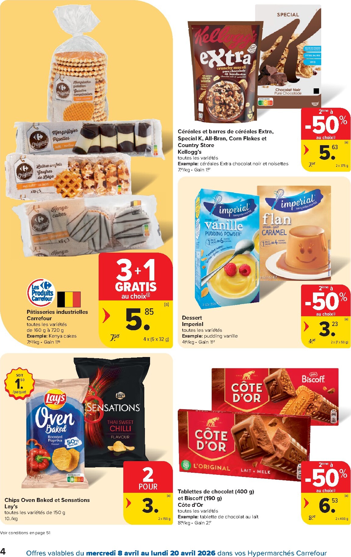 carrefour - De Carrefour Hypermarchés folder geldig vanaf 08/04/2026 t/m 20/04/2026 - page: 4