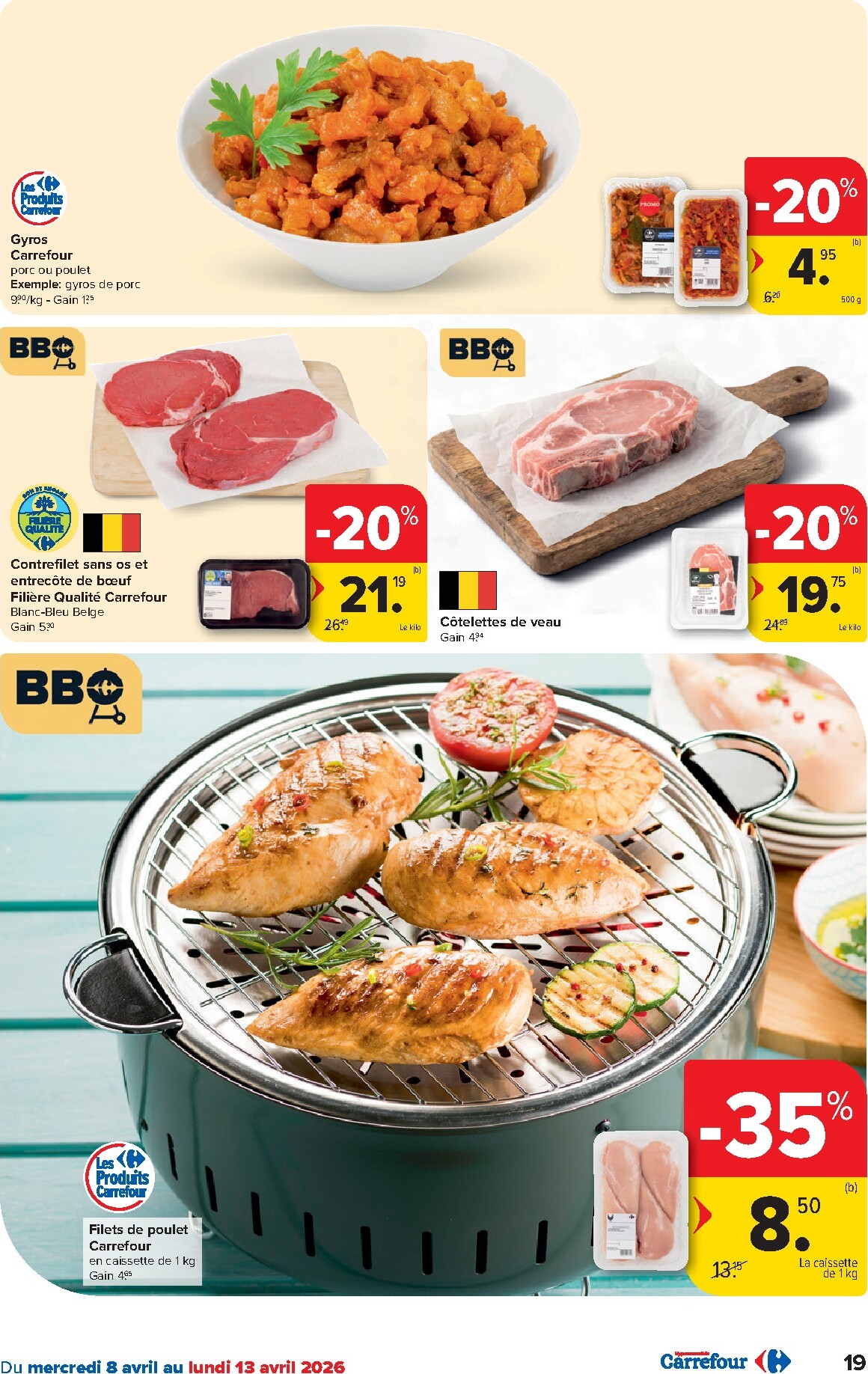 carrefour - De Carrefour Hypermarchés folder geldig vanaf 08/04/2026 t/m 20/04/2026 - page: 19