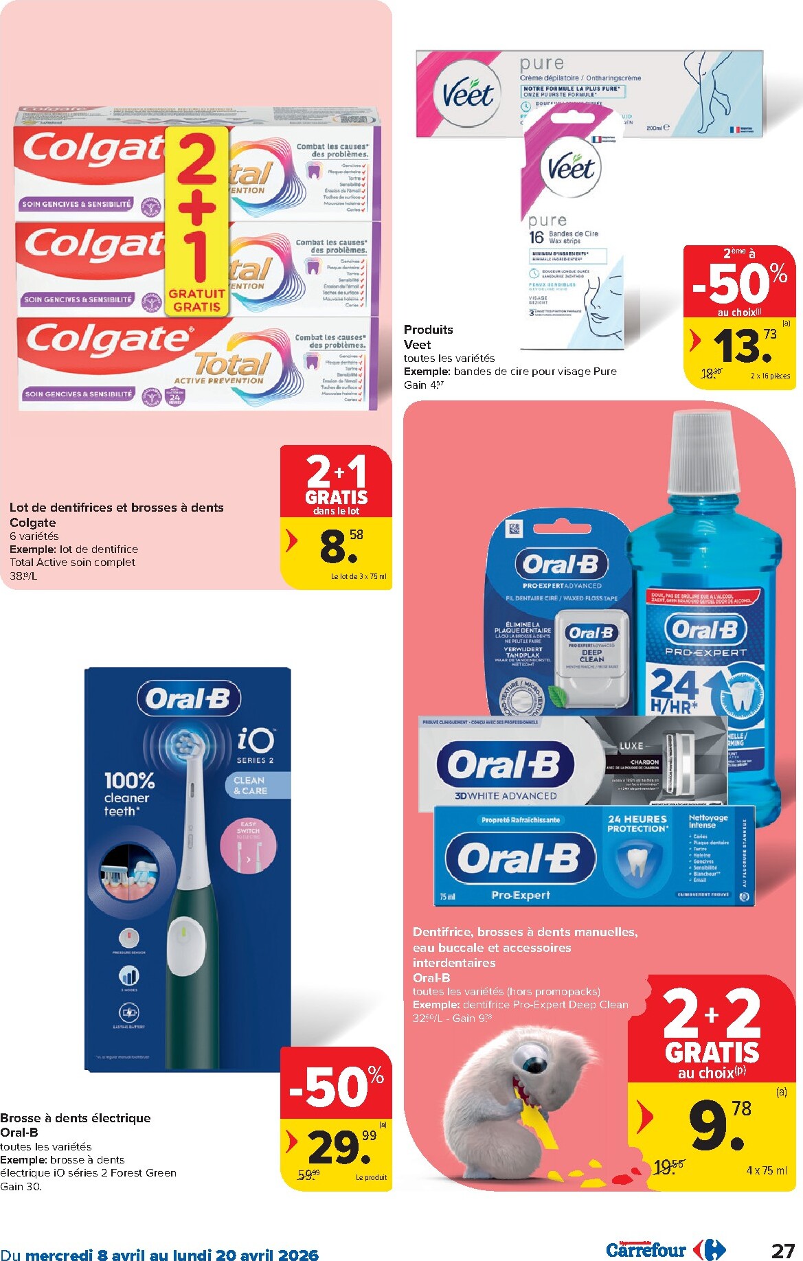 carrefour - De Carrefour Hypermarchés folder geldig vanaf 08/04/2026 t/m 20/04/2026 - page: 27