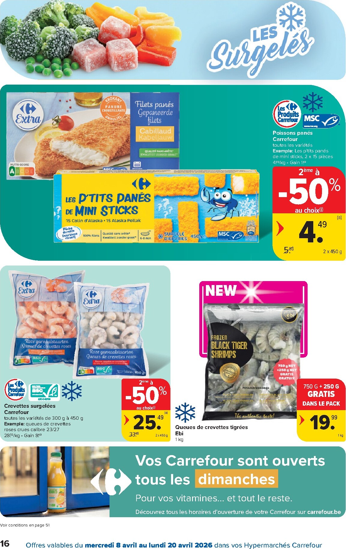 carrefour - De Carrefour Hypermarchés folder geldig vanaf 08/04/2026 t/m 20/04/2026 - page: 16