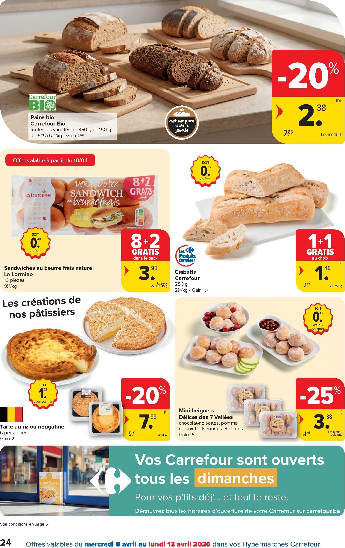 carrefour - De Carrefour Hypermarchés folder geldig vanaf 08/04/2026 t/m 20/04/2026 - page: 24