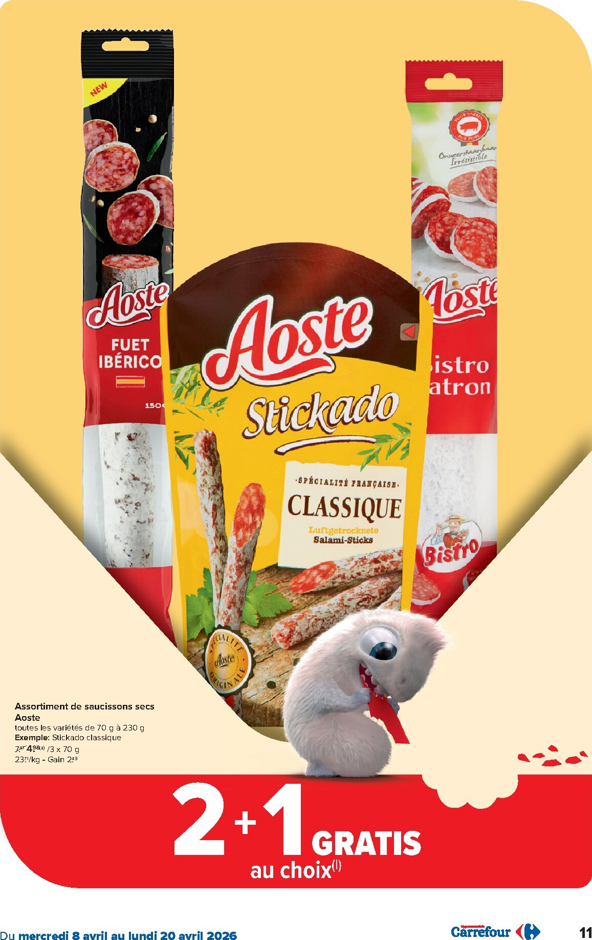 carrefour - De Carrefour Hypermarchés folder geldig vanaf 08/04/2026 t/m 20/04/2026 - page: 11