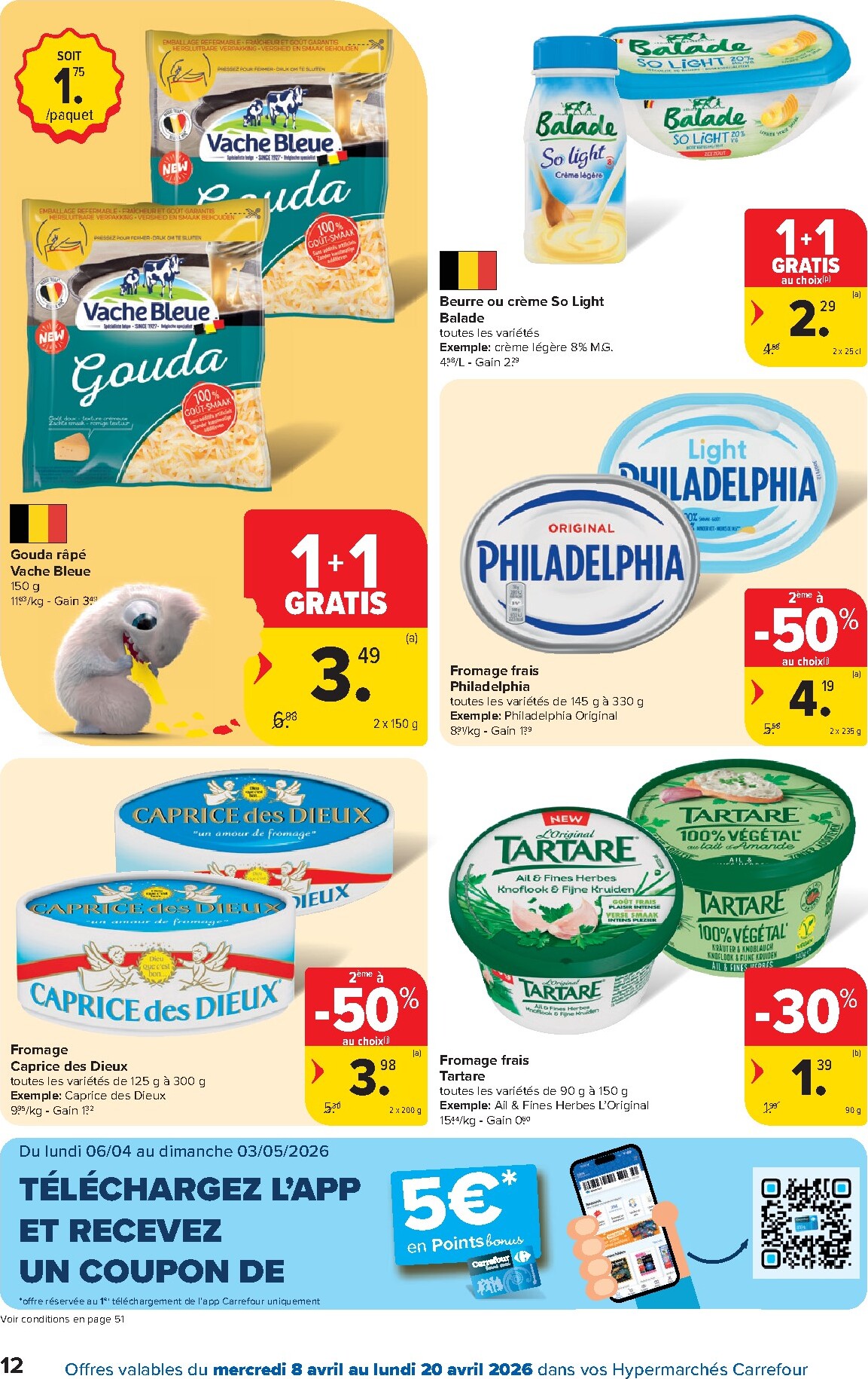 carrefour - De Carrefour Hypermarchés folder geldig vanaf 08/04/2026 t/m 20/04/2026 - page: 12