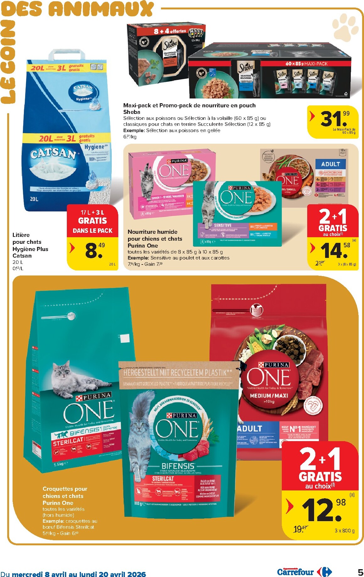carrefour - De Carrefour Hypermarchés folder geldig vanaf 08/04/2026 t/m 20/04/2026 - page: 5