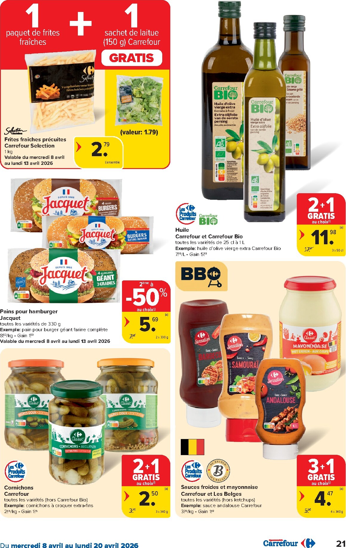 carrefour - De Carrefour Hypermarchés folder geldig vanaf 08/04/2026 t/m 20/04/2026 - page: 21
