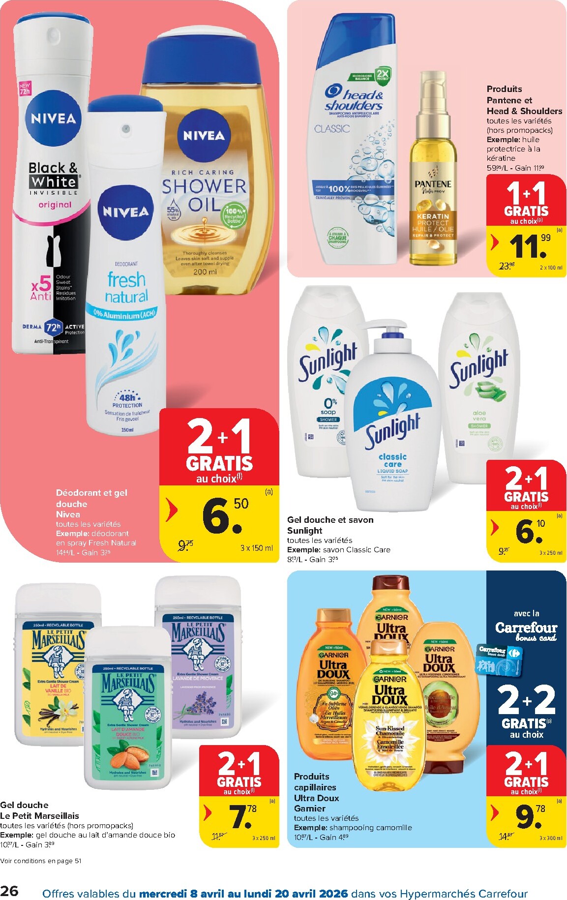 carrefour - De Carrefour Hypermarchés folder geldig vanaf 08/04/2026 t/m 20/04/2026 - page: 26