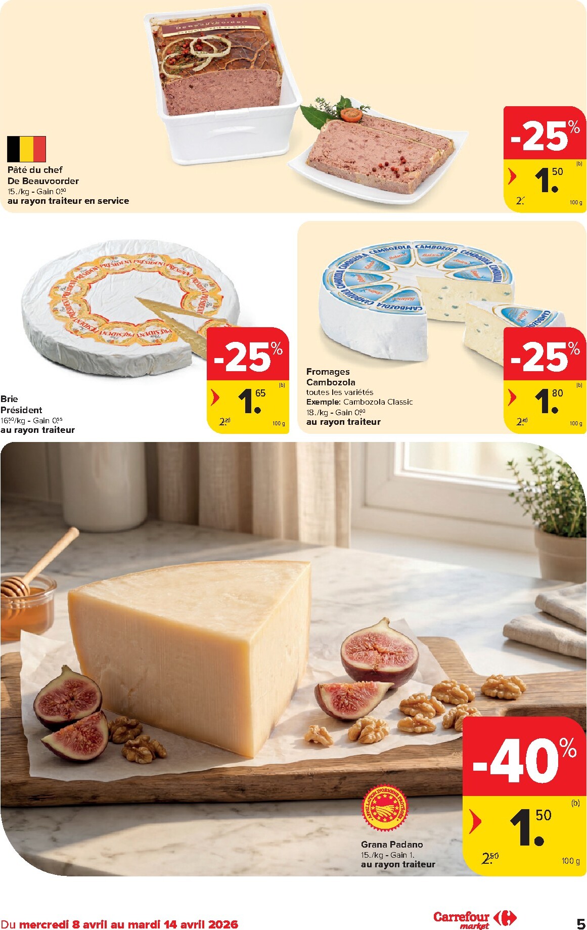 carrefour - Huidige Carrefour Market folder geldig van woensdag 08/04/2026 tot dinsdag 14/04/2026 - page: 5