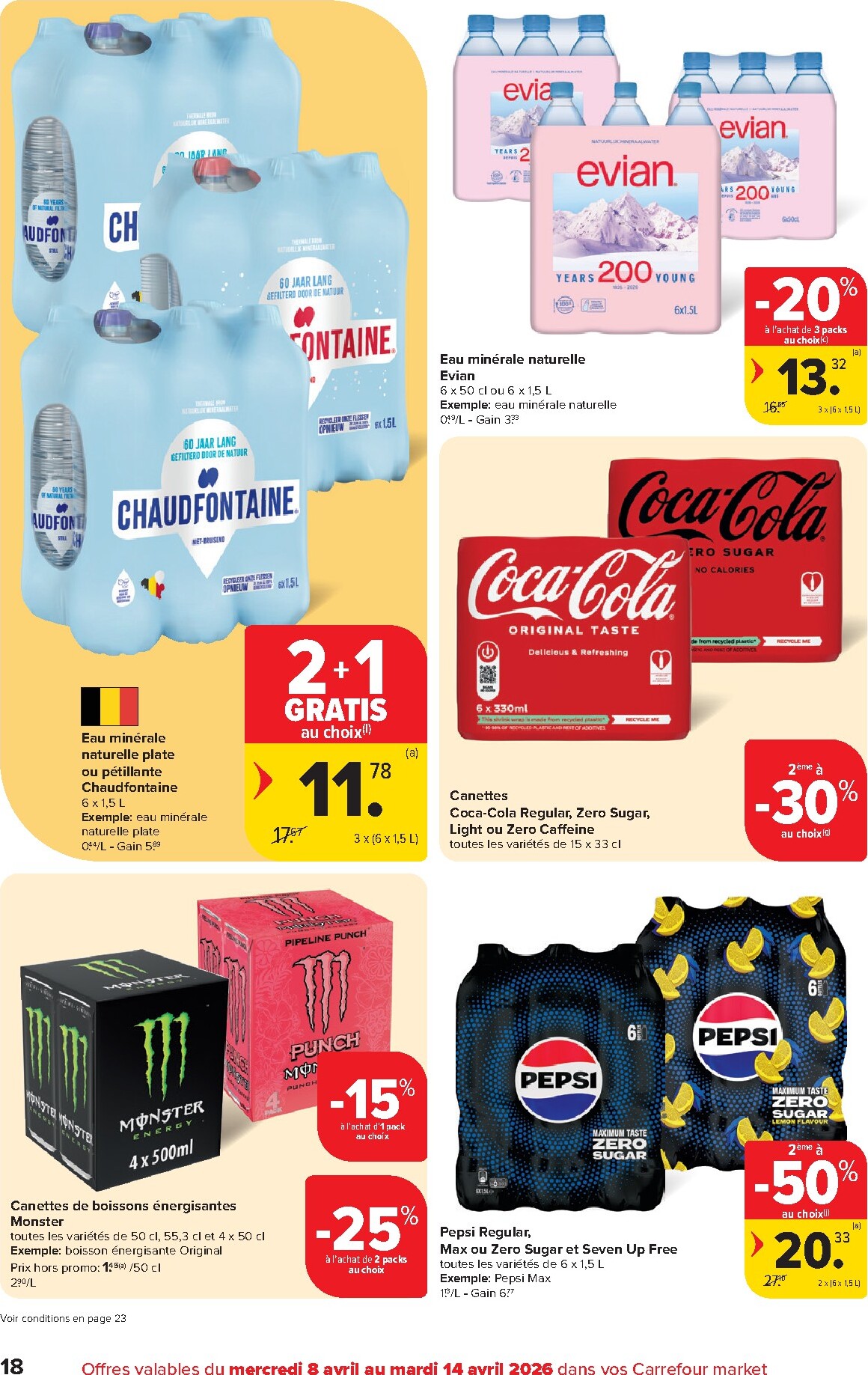 carrefour - Huidige Carrefour Market folder geldig van woensdag 08/04/2026 tot dinsdag 14/04/2026 - page: 18