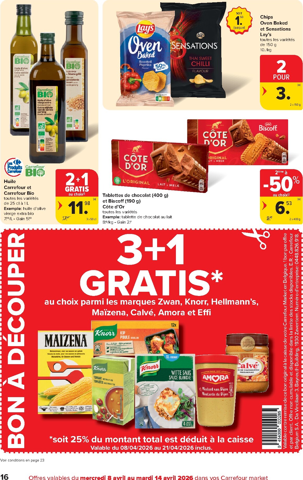 carrefour - Huidige Carrefour Market folder geldig van woensdag 08/04/2026 tot dinsdag 14/04/2026 - page: 16