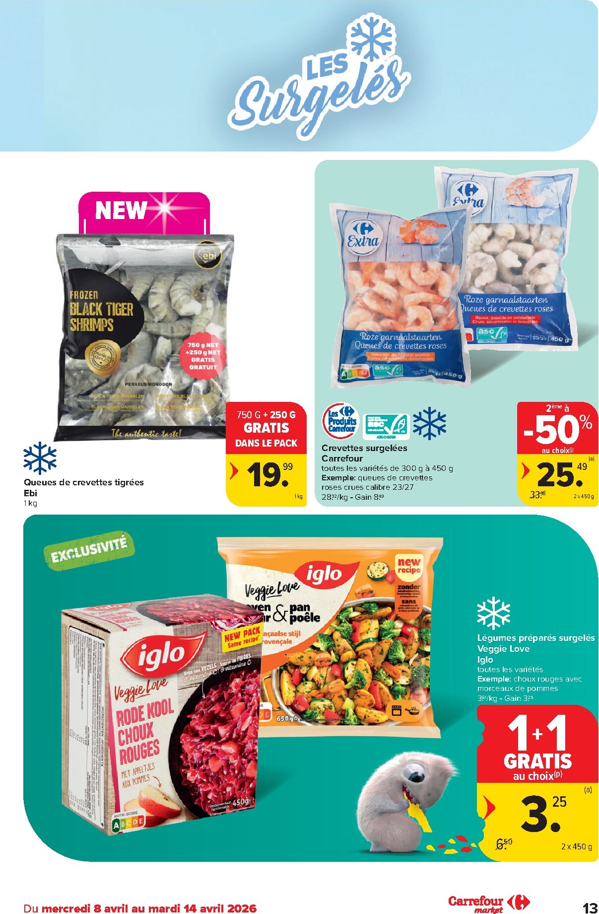 carrefour - Huidige Carrefour Market folder geldig van woensdag 08/04/2026 tot dinsdag 14/04/2026 - page: 13