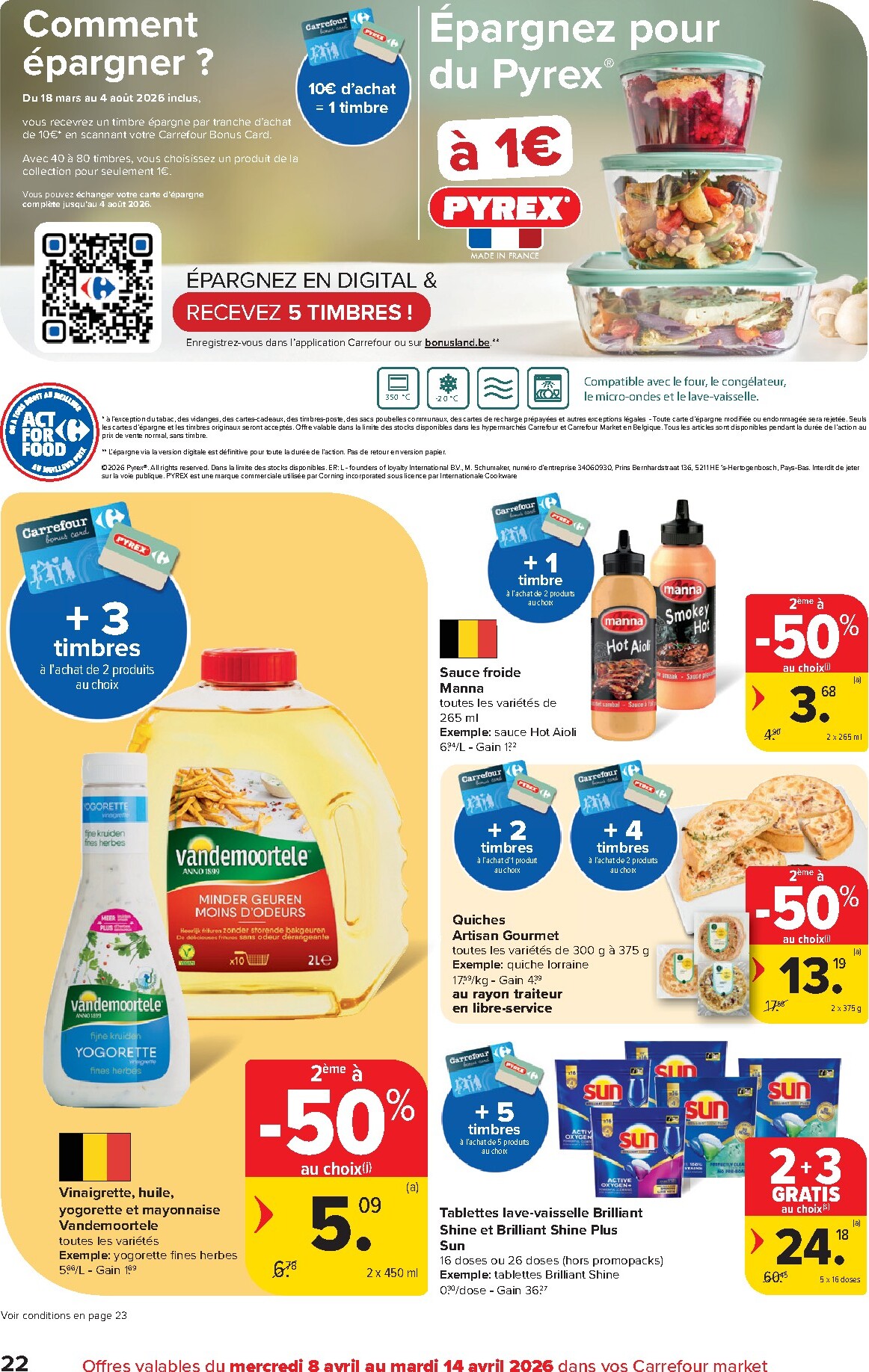 carrefour - Huidige Carrefour Market folder geldig van woensdag 08/04/2026 tot dinsdag 14/04/2026 - page: 22