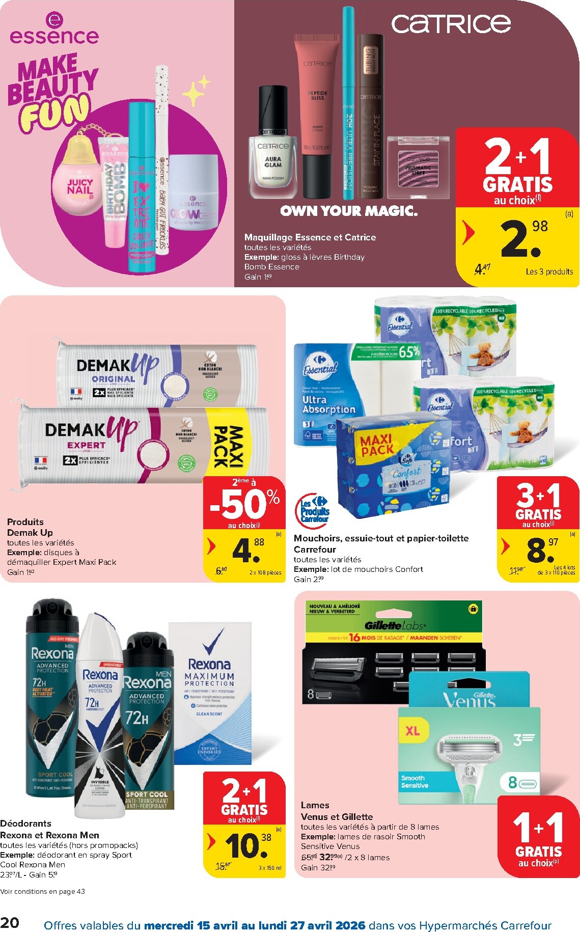 carrefour - Toekomstige Carrefour Hypermarchés folder geldig van woensdag 15/04/2026 tot maandag 27/04/2026 - page: 20