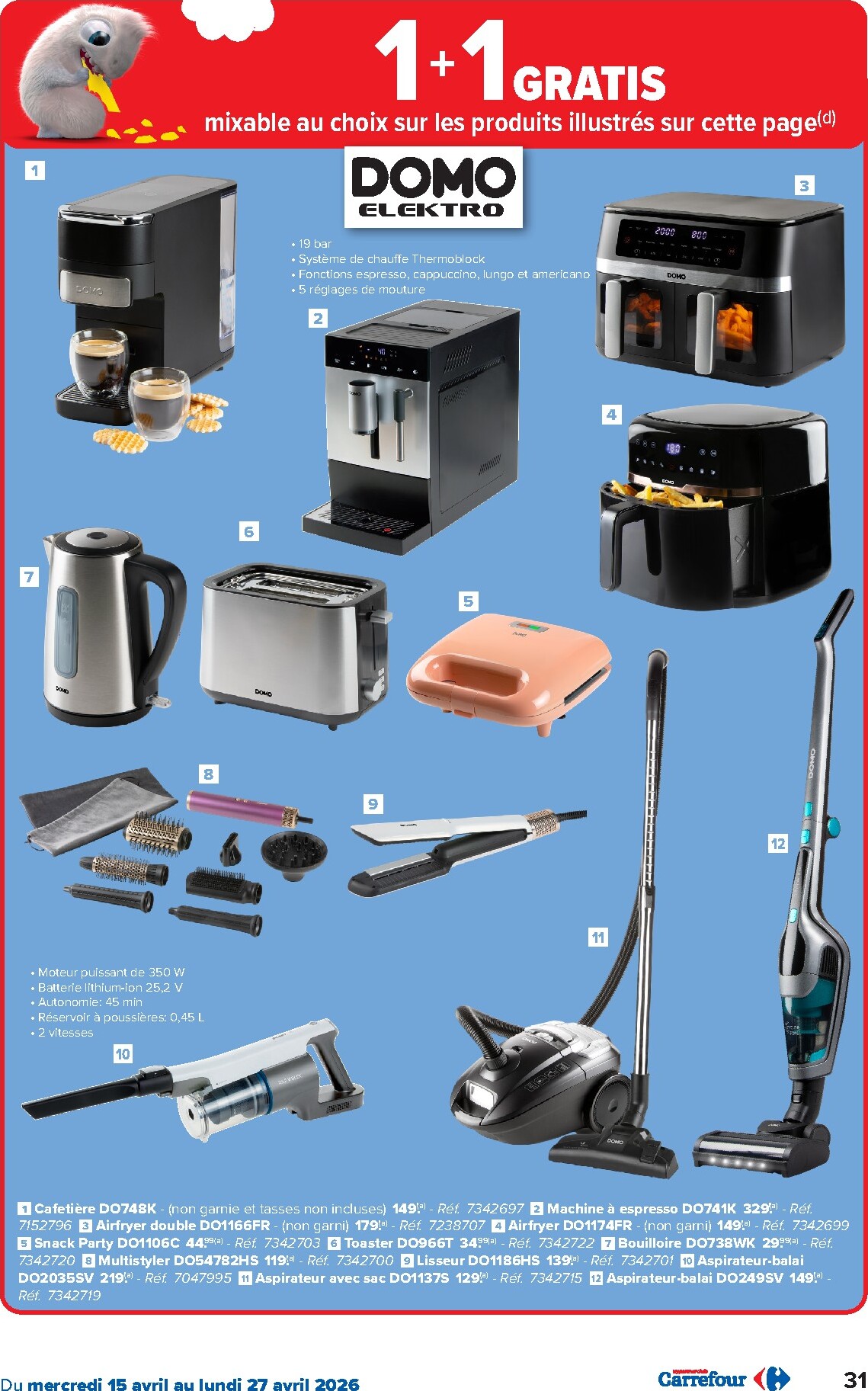 carrefour - Toekomstige Carrefour Hypermarchés folder geldig van woensdag 15/04/2026 tot maandag 27/04/2026 - page: 31