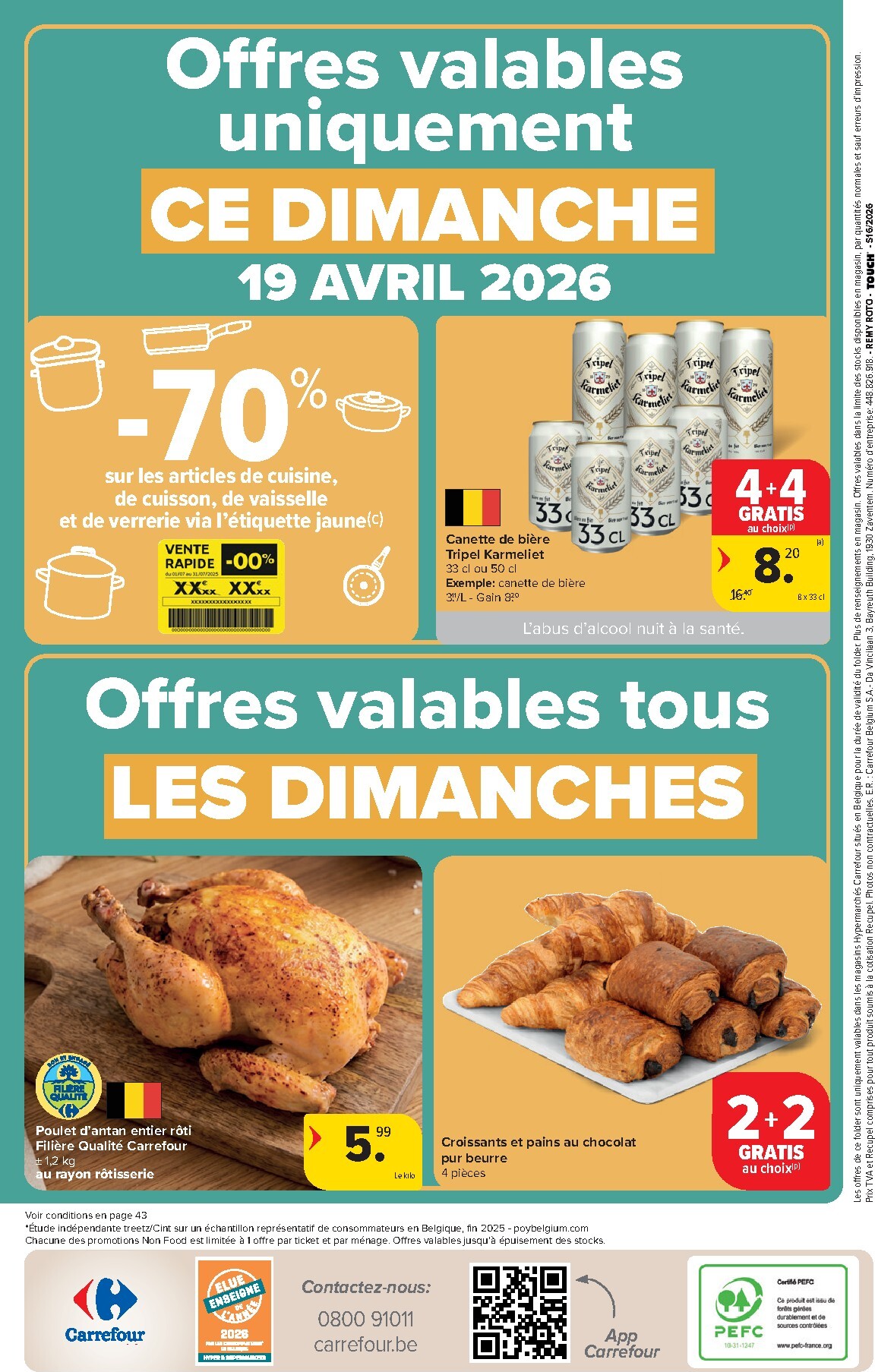 carrefour - Toekomstige Carrefour Hypermarchés folder geldig van woensdag 15/04/2026 tot maandag 27/04/2026 - page: 44