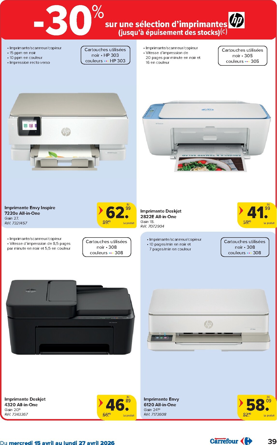 carrefour - Toekomstige Carrefour Hypermarchés folder geldig van woensdag 15/04/2026 tot maandag 27/04/2026 - page: 39