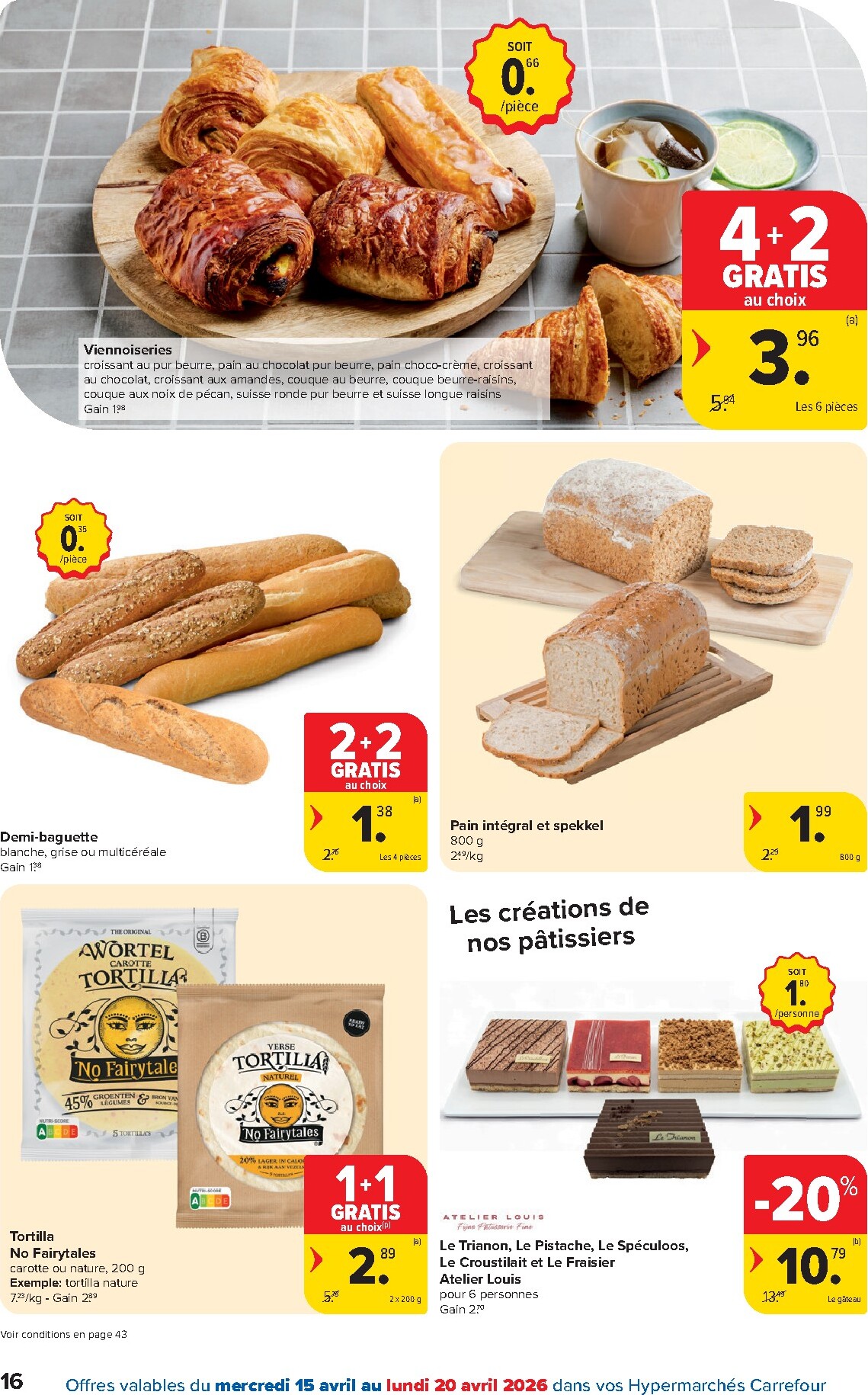 carrefour - Toekomstige Carrefour Hypermarchés folder geldig van woensdag 15/04/2026 tot maandag 27/04/2026 - page: 16