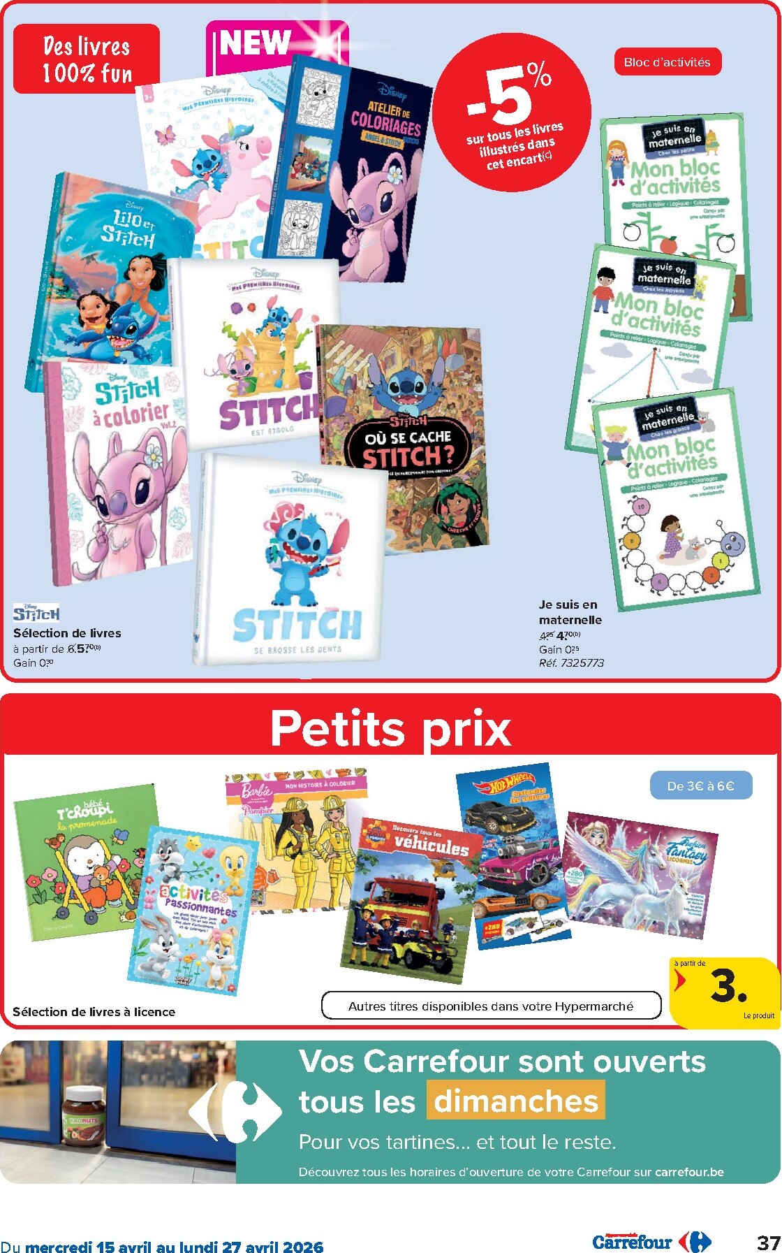 carrefour - Toekomstige Carrefour Hypermarchés folder geldig van woensdag 15/04/2026 tot maandag 27/04/2026 - page: 37