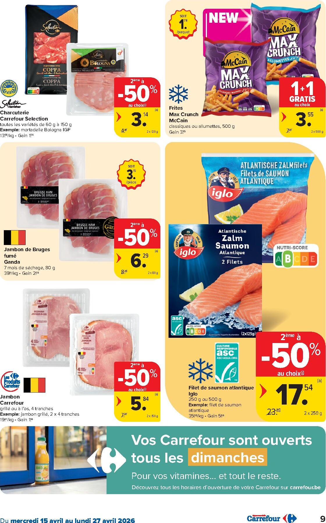 carrefour - Toekomstige Carrefour Hypermarchés folder geldig van woensdag 15/04/2026 tot maandag 27/04/2026 - page: 9