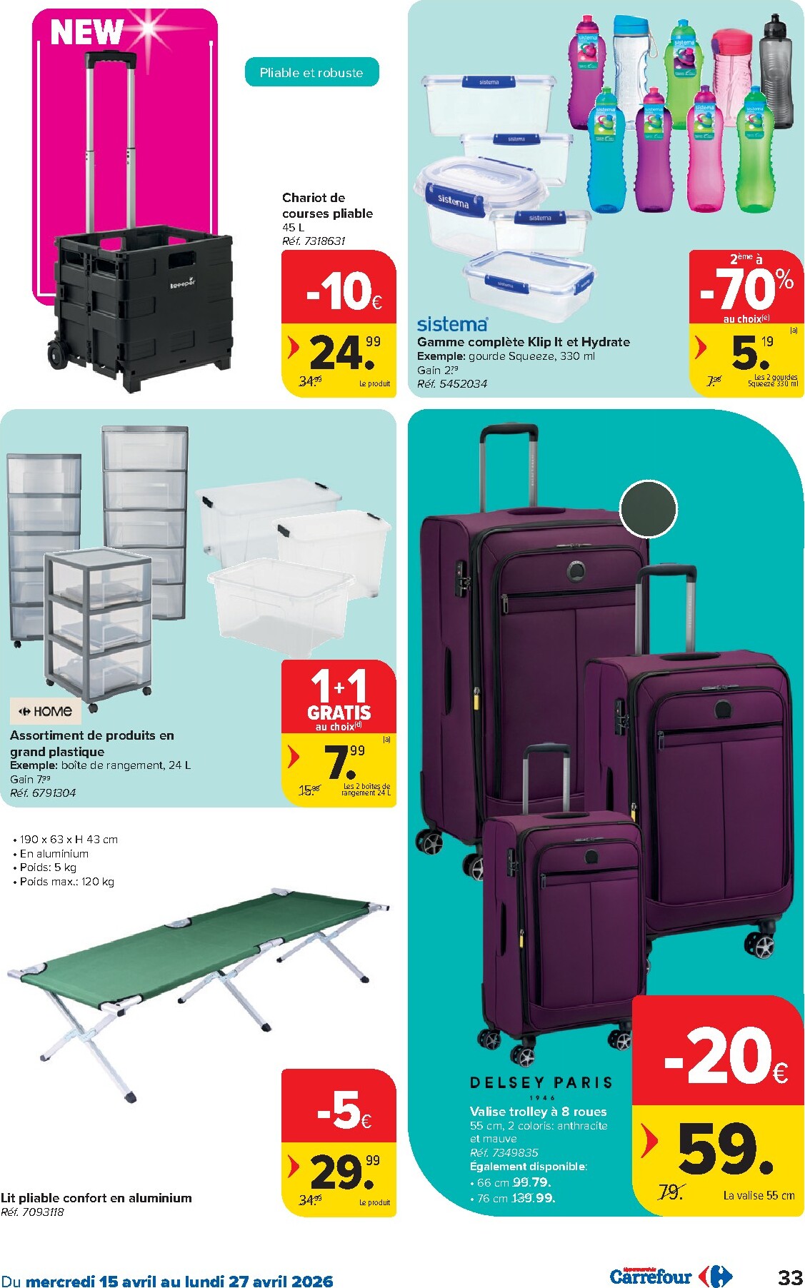 carrefour - Toekomstige Carrefour Hypermarchés folder geldig van woensdag 15/04/2026 tot maandag 27/04/2026 - page: 33