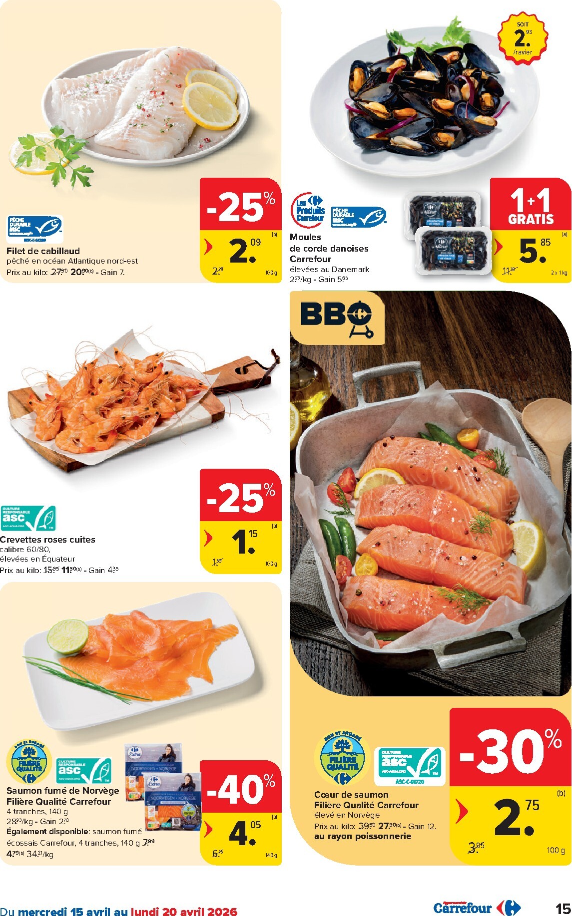 carrefour - Toekomstige Carrefour Hypermarchés folder geldig van woensdag 15/04/2026 tot maandag 27/04/2026 - page: 15