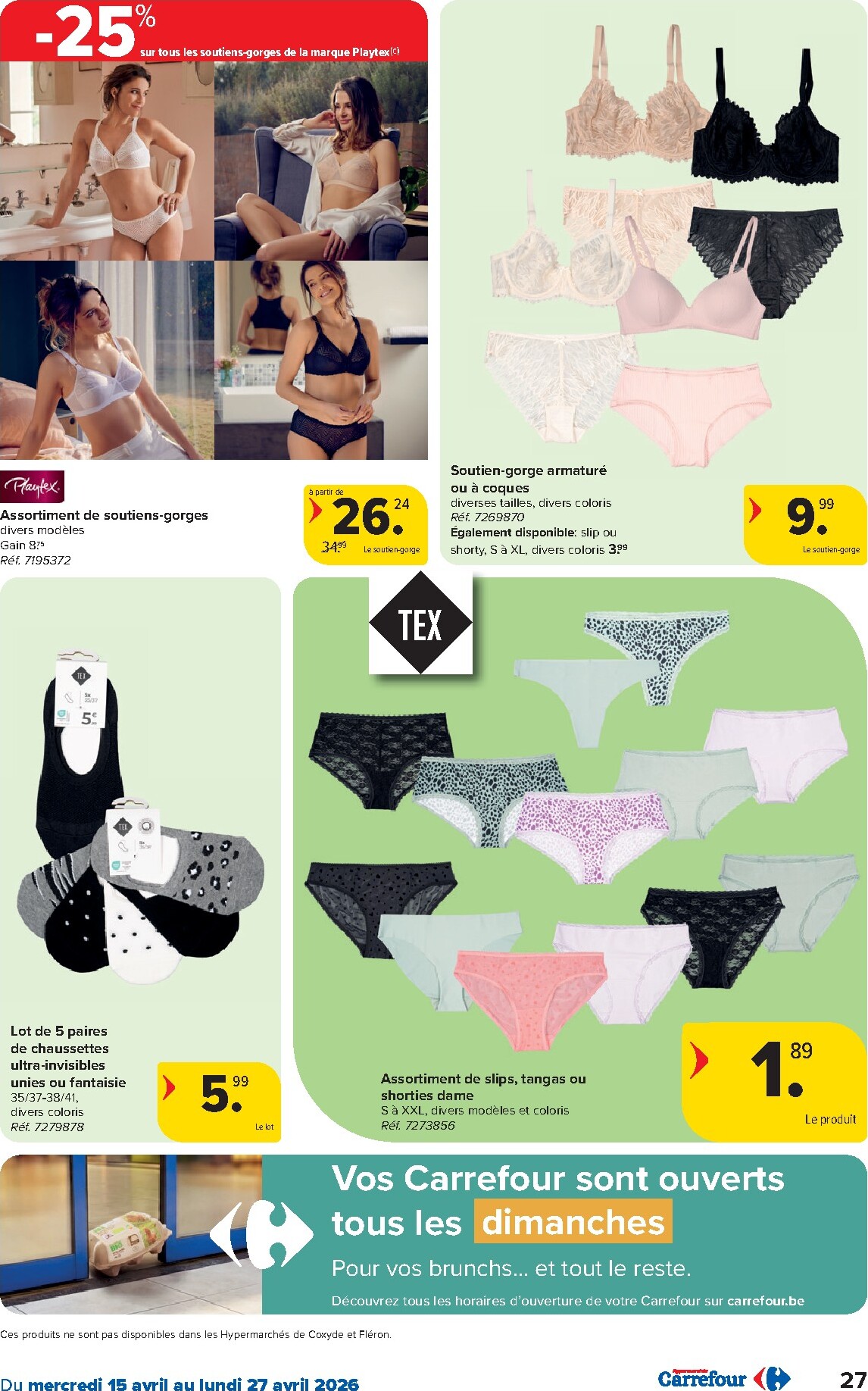 carrefour - Toekomstige Carrefour Hypermarchés folder geldig van woensdag 15/04/2026 tot maandag 27/04/2026 - page: 27