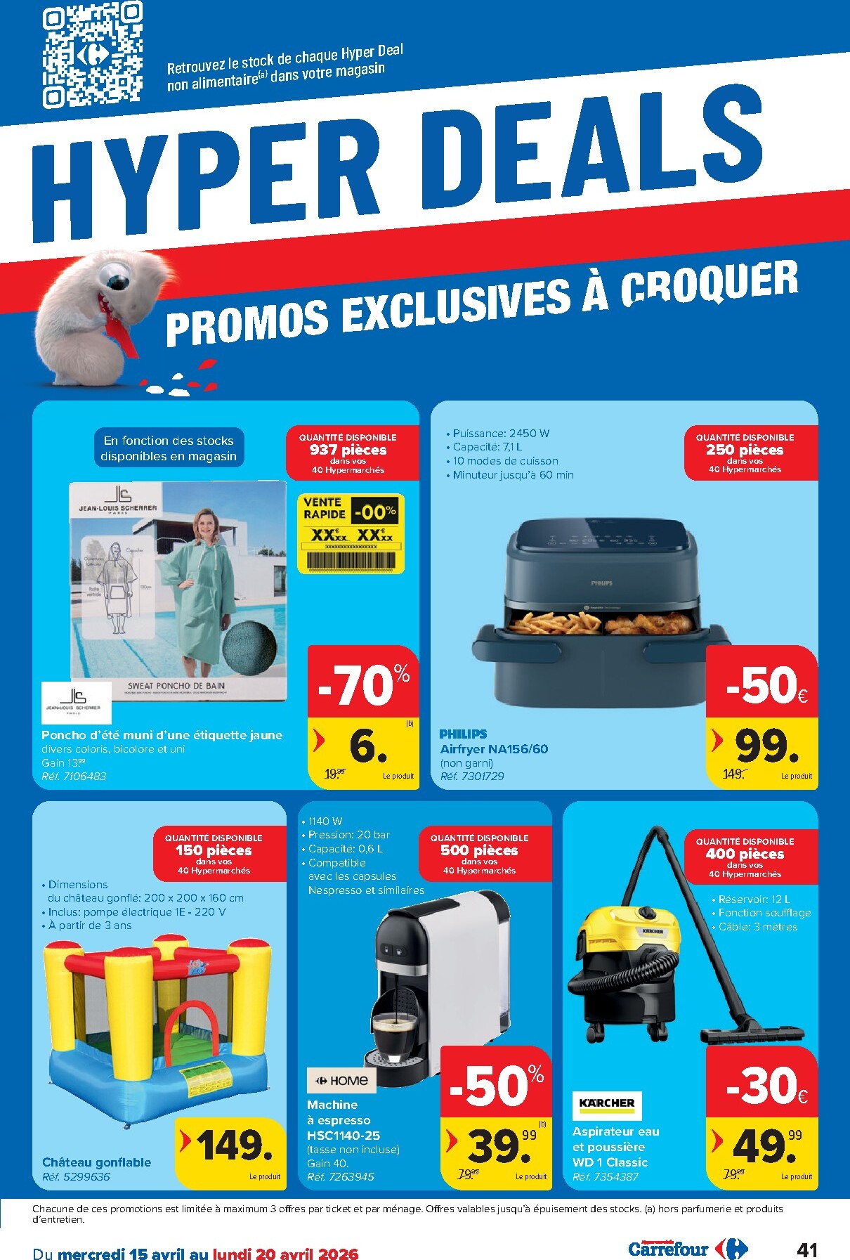 carrefour - Toekomstige Carrefour Hypermarchés folder geldig van woensdag 15/04/2026 tot maandag 27/04/2026 - page: 41