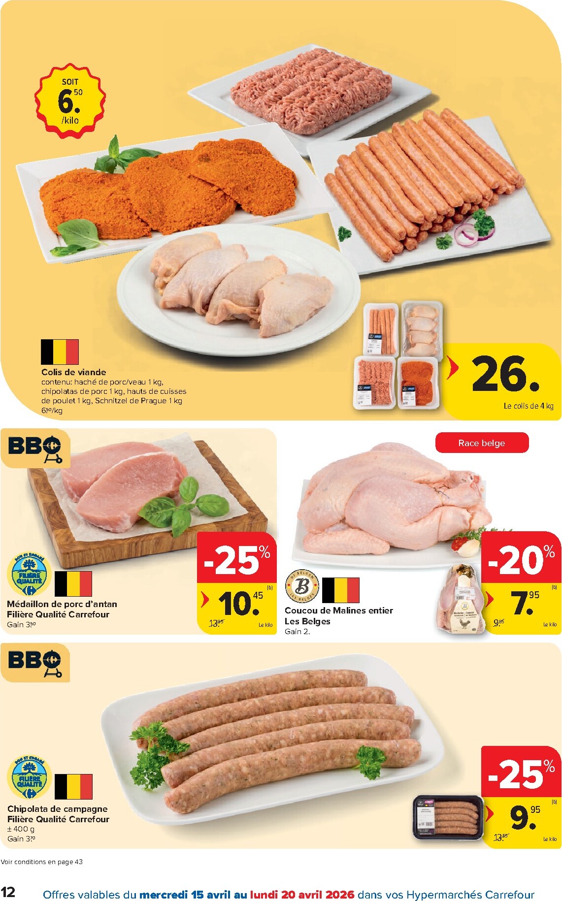 carrefour - Toekomstige Carrefour Hypermarchés folder geldig van woensdag 15/04/2026 tot maandag 27/04/2026 - page: 12