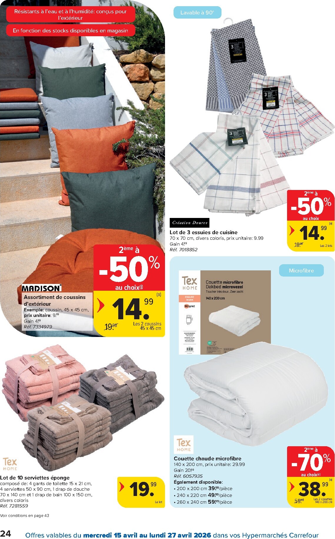 carrefour - Toekomstige Carrefour Hypermarchés folder geldig van woensdag 15/04/2026 tot maandag 27/04/2026 - page: 24