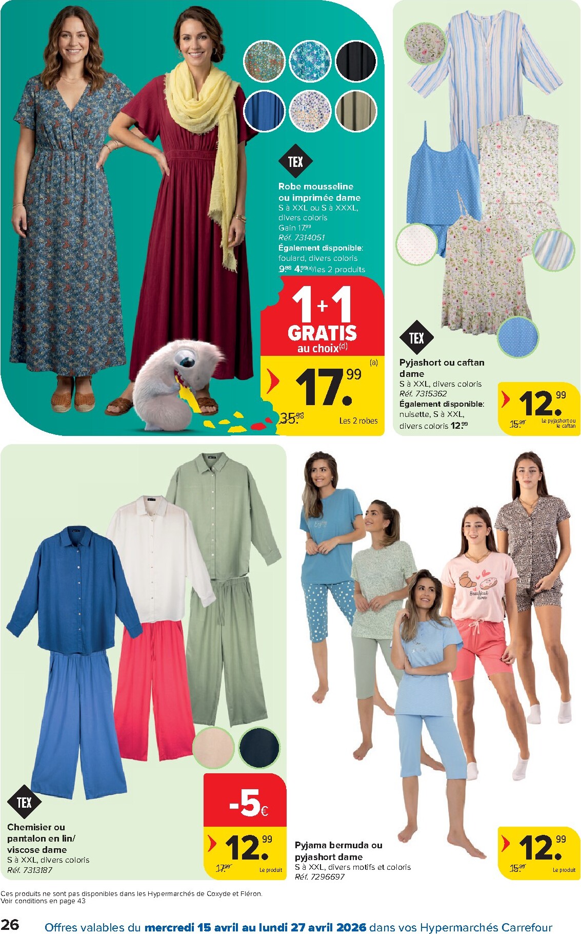 carrefour - Toekomstige Carrefour Hypermarchés folder geldig van woensdag 15/04/2026 tot maandag 27/04/2026 - page: 26