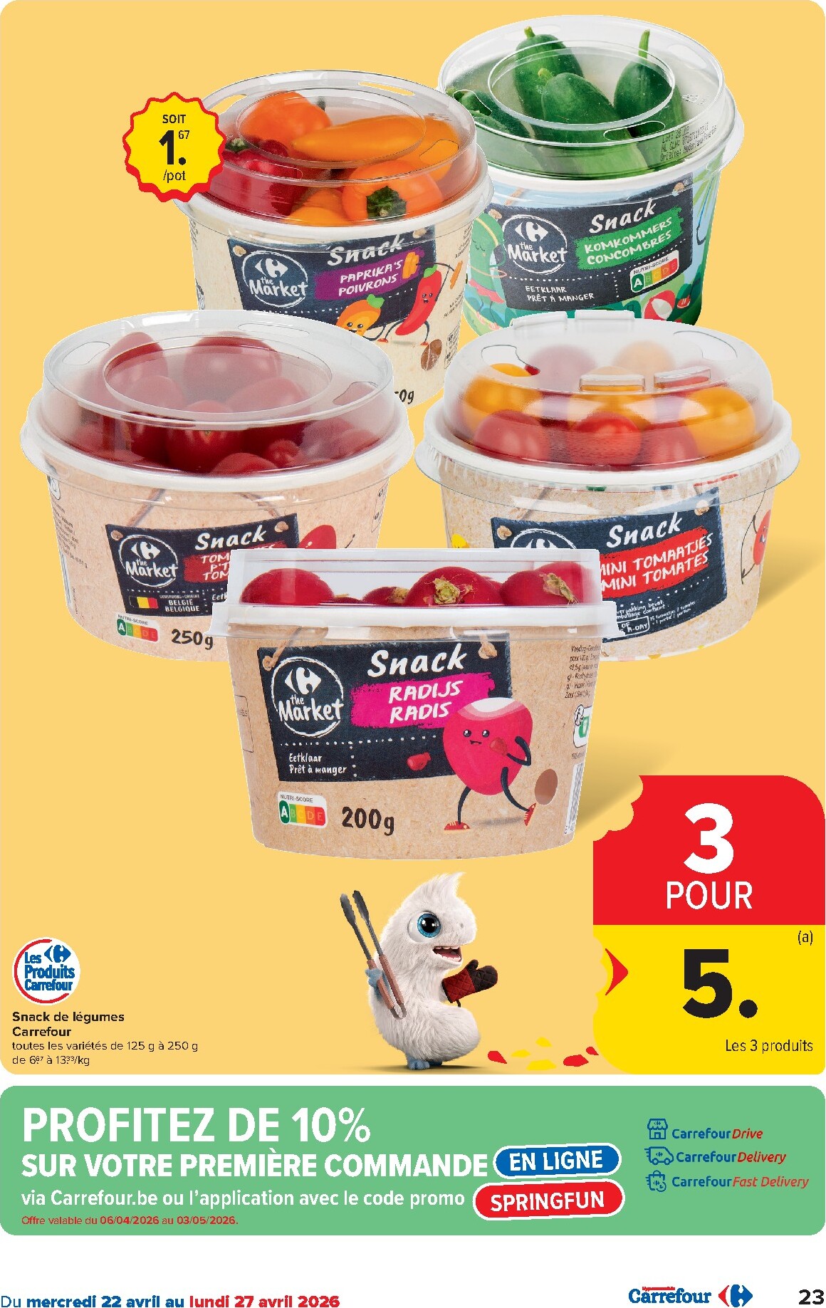 carrefour - Carrefour Hypermarchés folder voor volgende week van woensdag 22/04/2026 tot maandag 04/05/2026 - page: 23