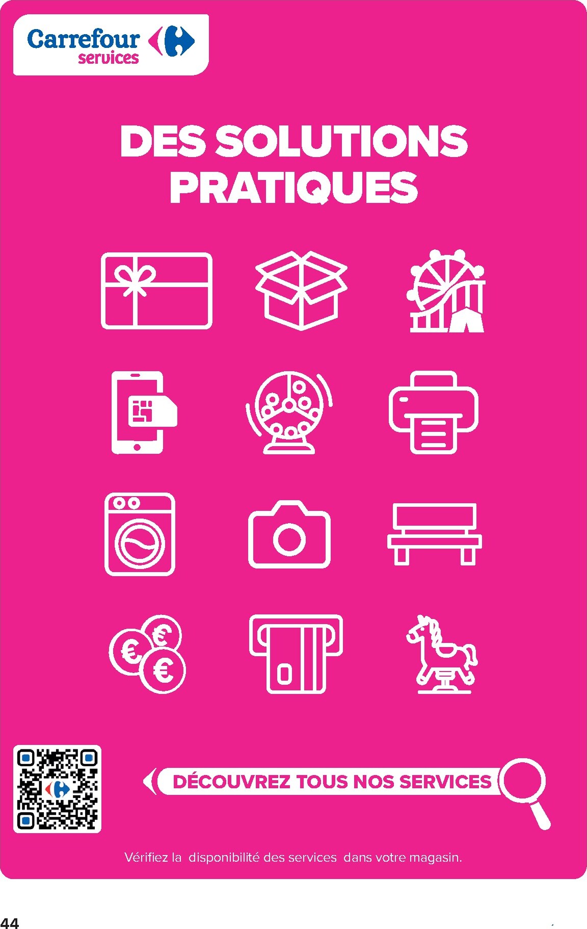 carrefour - Carrefour Hypermarchés folder voor volgende week van woensdag 22/04/2026 tot maandag 04/05/2026 - page: 44