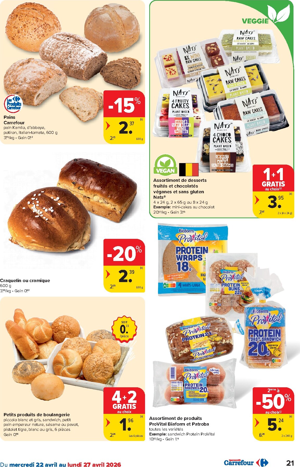 carrefour - Carrefour Hypermarchés folder voor volgende week van woensdag 22/04/2026 tot maandag 04/05/2026 - page: 21