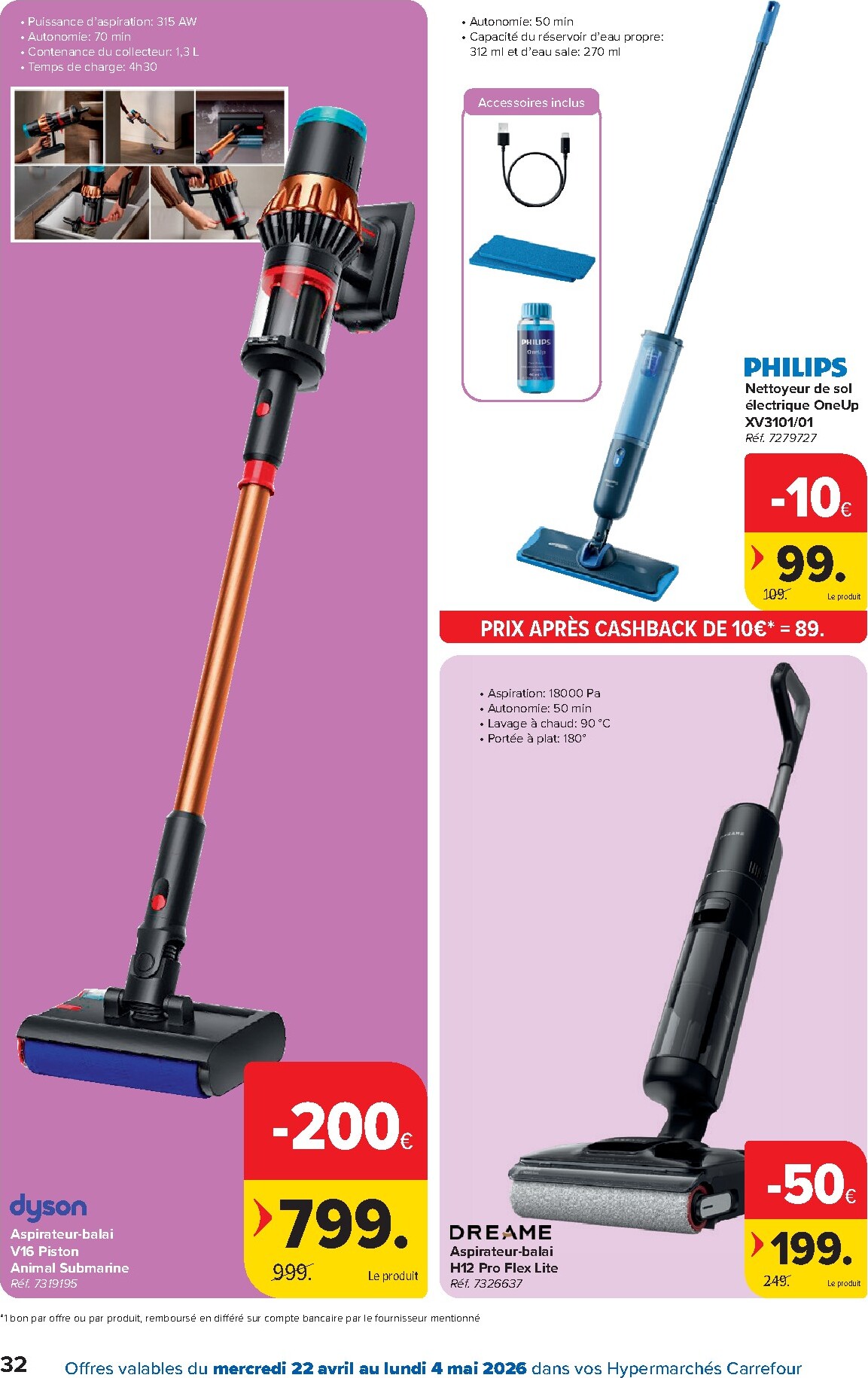 carrefour - Carrefour Hypermarchés folder voor volgende week van woensdag 22/04/2026 tot maandag 04/05/2026 - page: 32