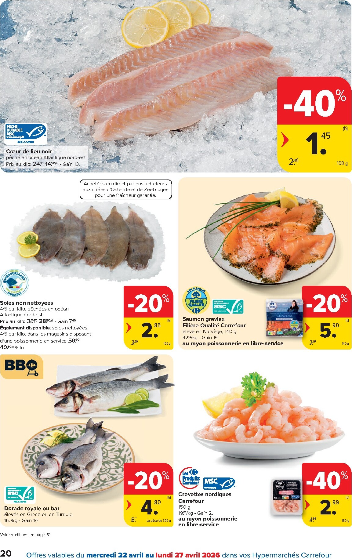 carrefour - Carrefour Hypermarchés folder voor volgende week van woensdag 22/04/2026 tot maandag 04/05/2026 - page: 20